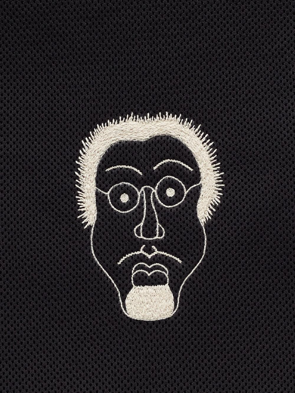 jupe by jackie Crazy Guy - Black Technical Poly