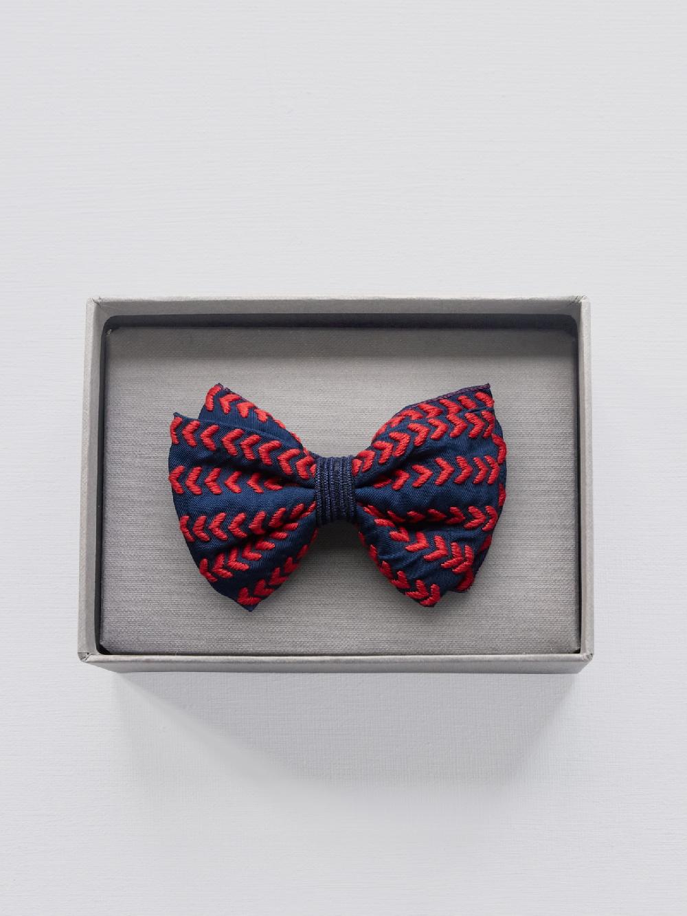 jupe by jackie Cursor Red - Navy 100% soft silk