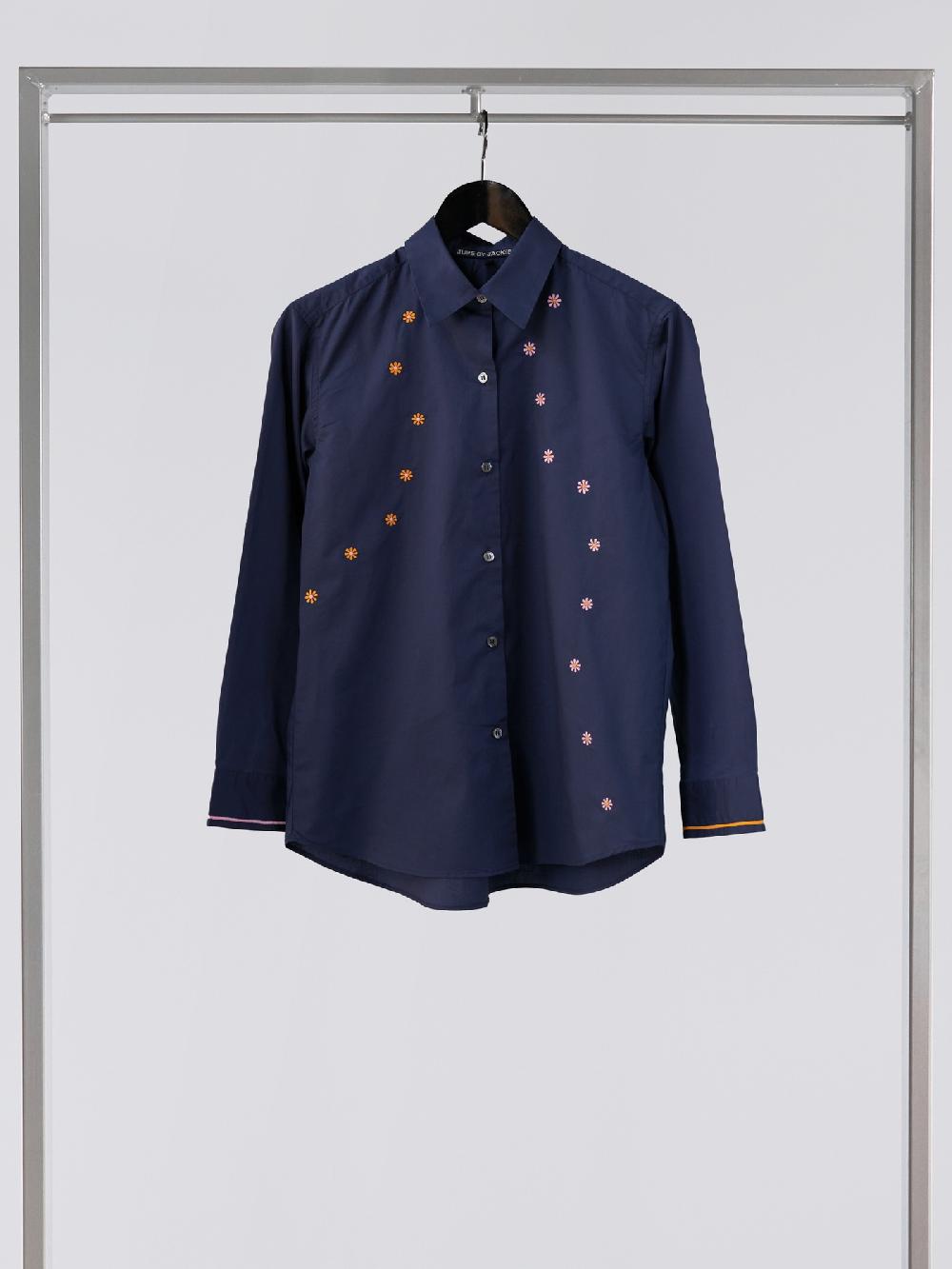 jupe by jackie Danson - Navy 100% cotton