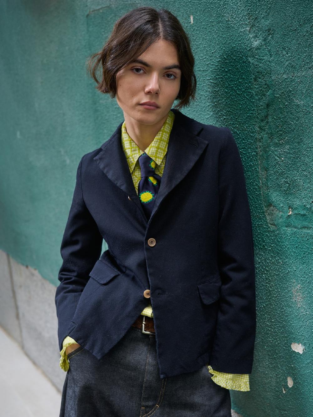 jupe by jackie Deanston - Navy 100% silk Ties