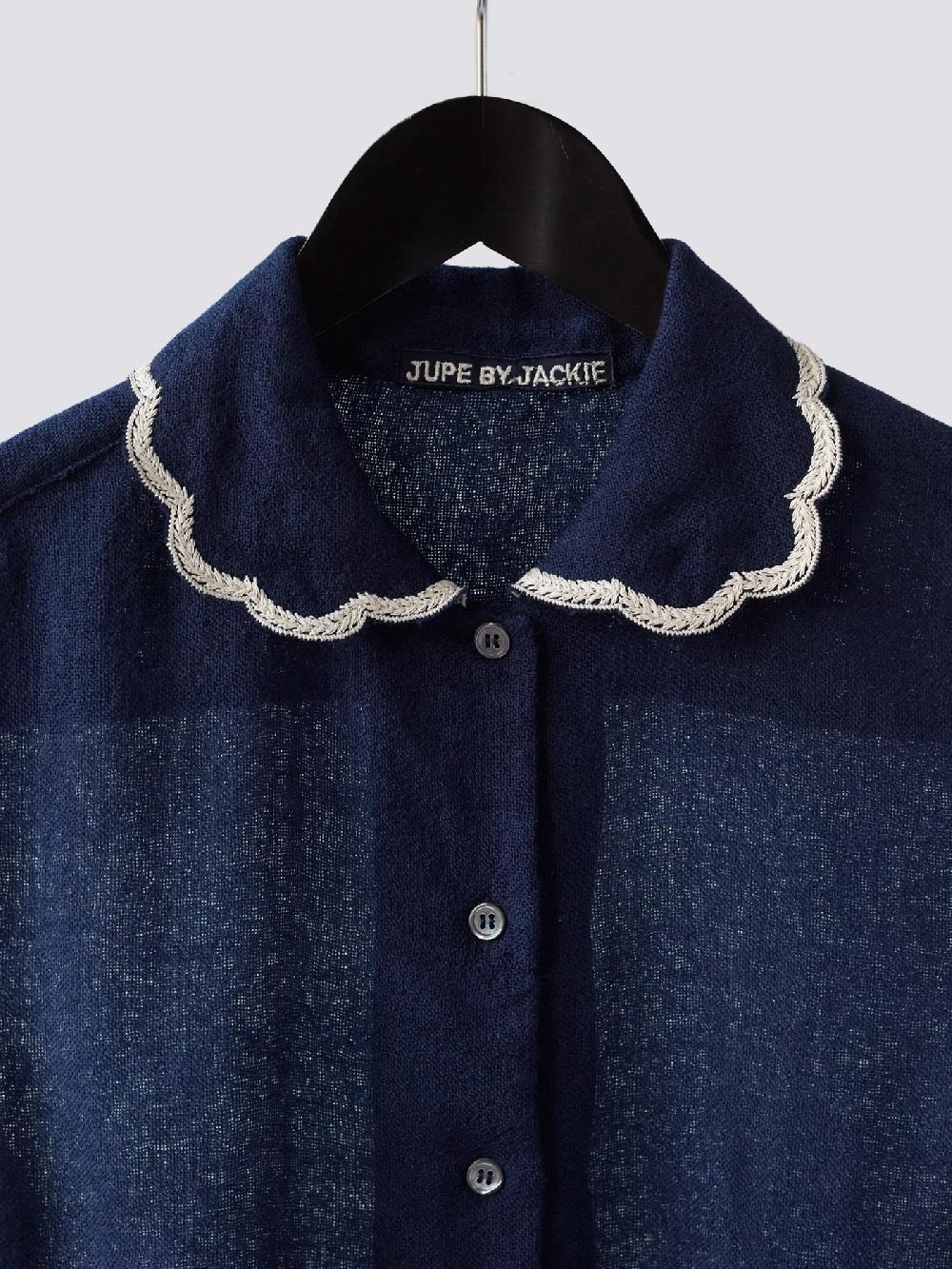 Jupe By Jackie Degas - Navy 100% Wool
