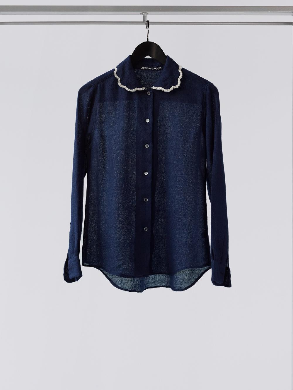 jupe by jackie Degas - Navy 100% wool