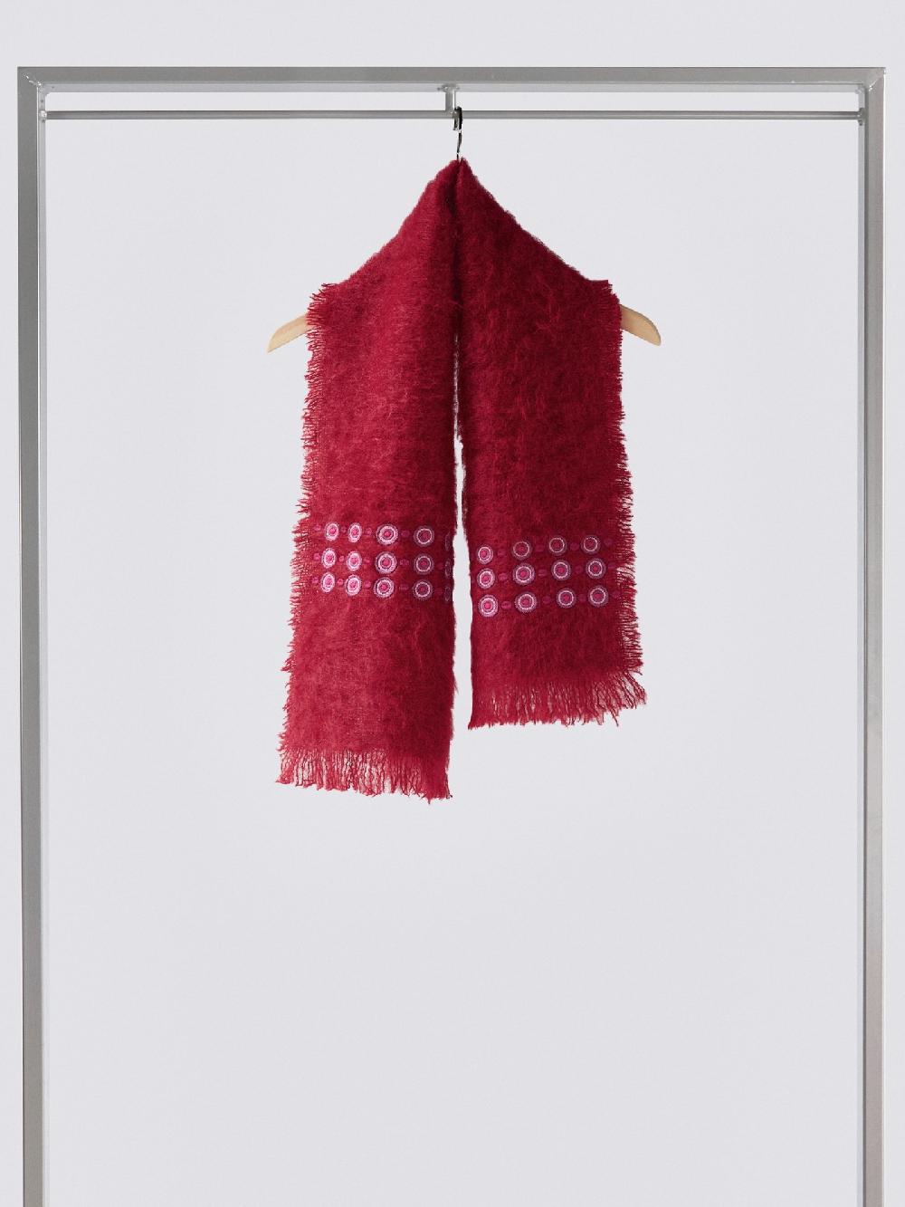 jupe by jackie Dillon - Burgundy 100% mohair