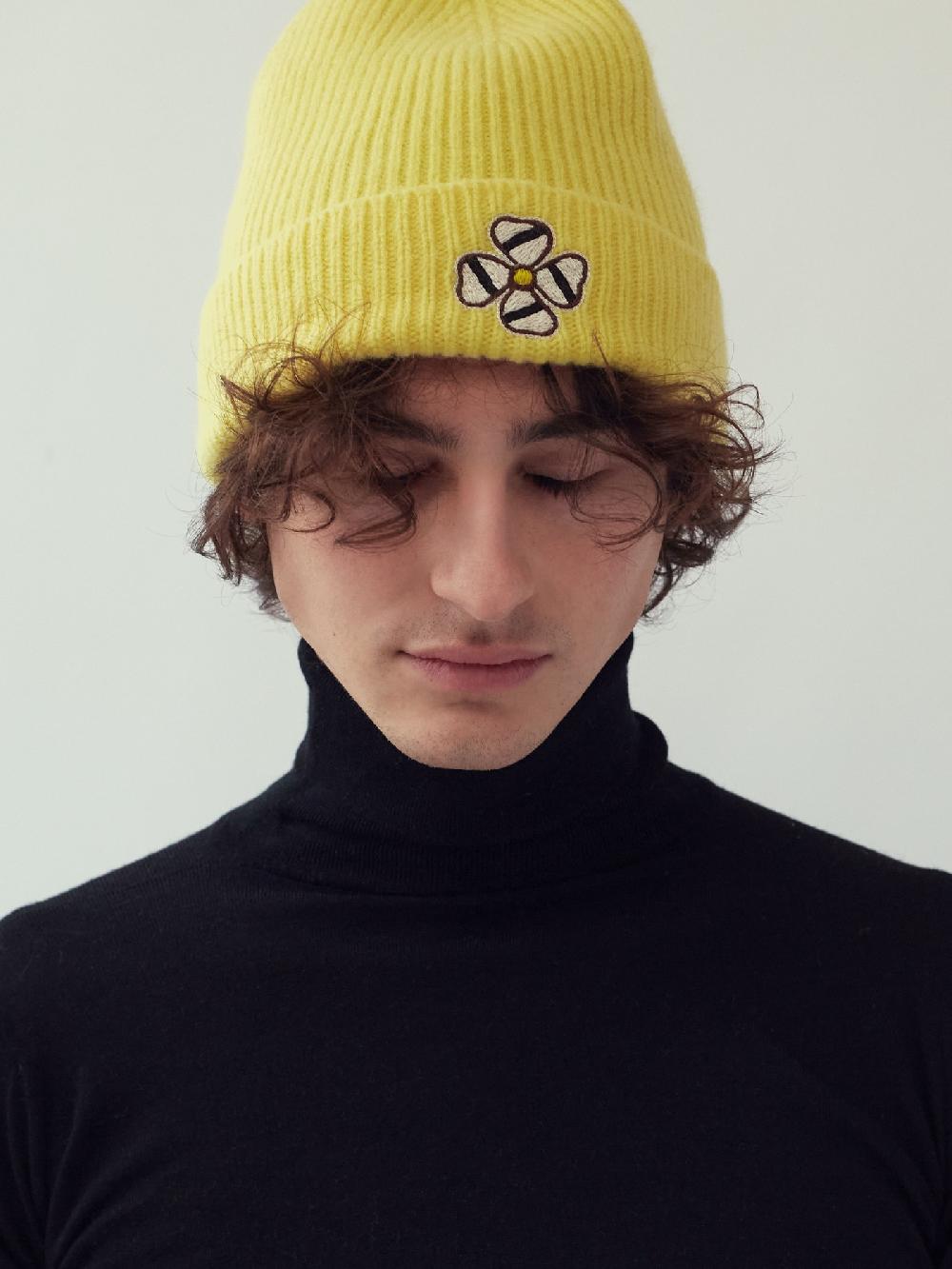 Jupe By Jackie Dong - Yellow 100% Wool (knitted)