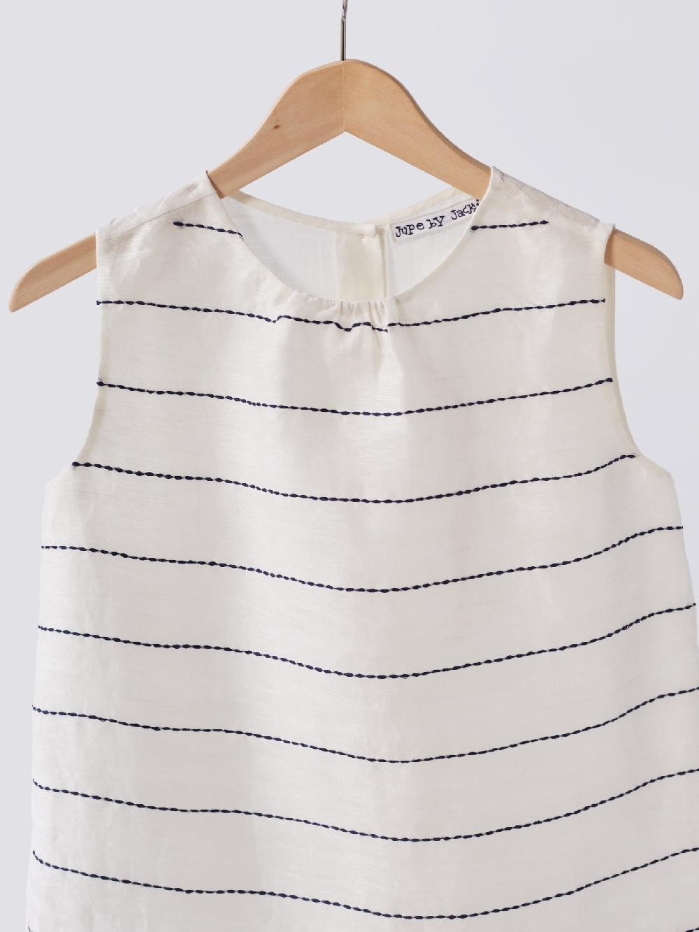 Jupe By Jackie Dunlop - Cream 55% Silk 45% Linen