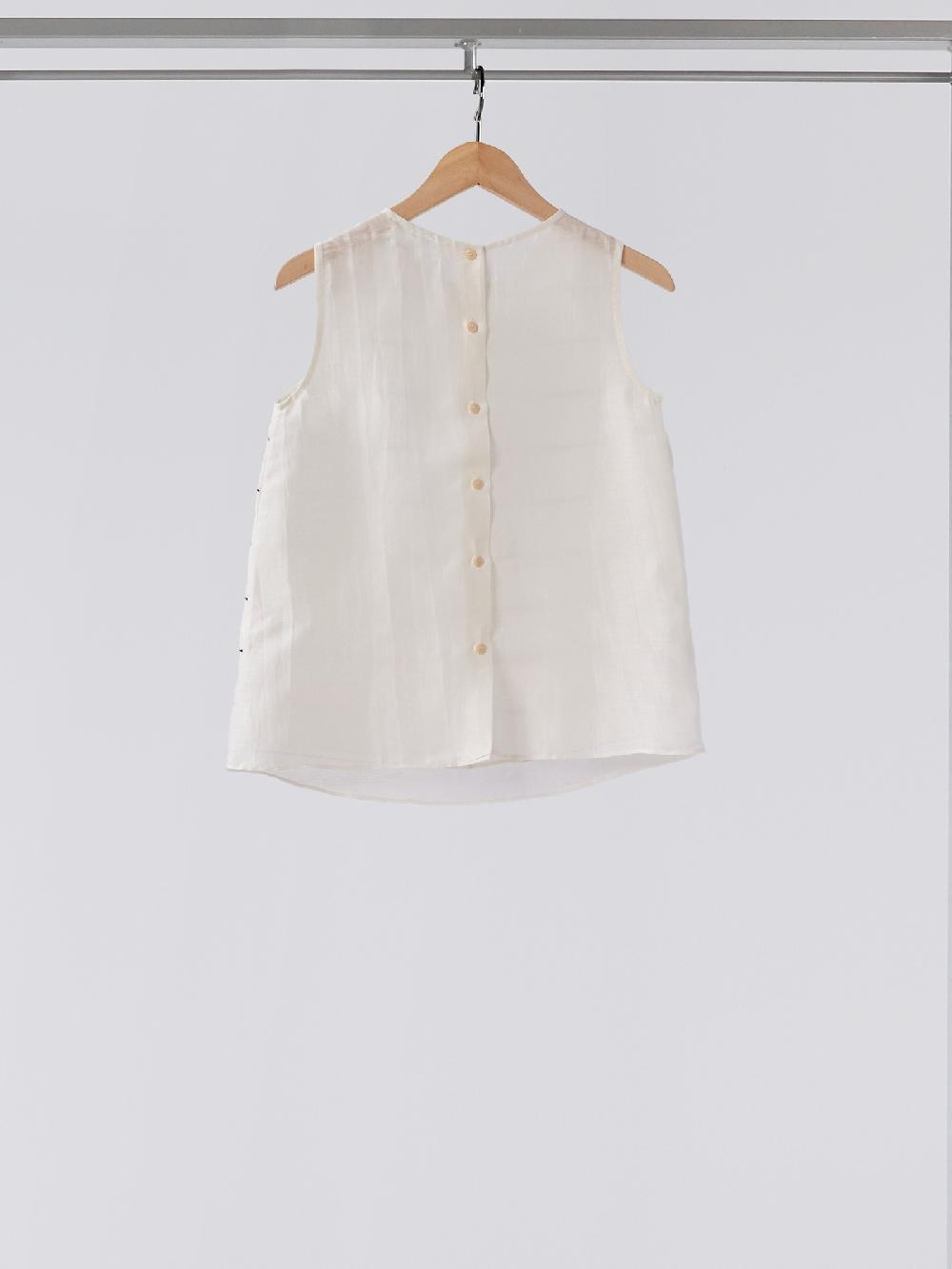 Jupe By Jackie Dunlop - Cream 55% Silk 45% Linen