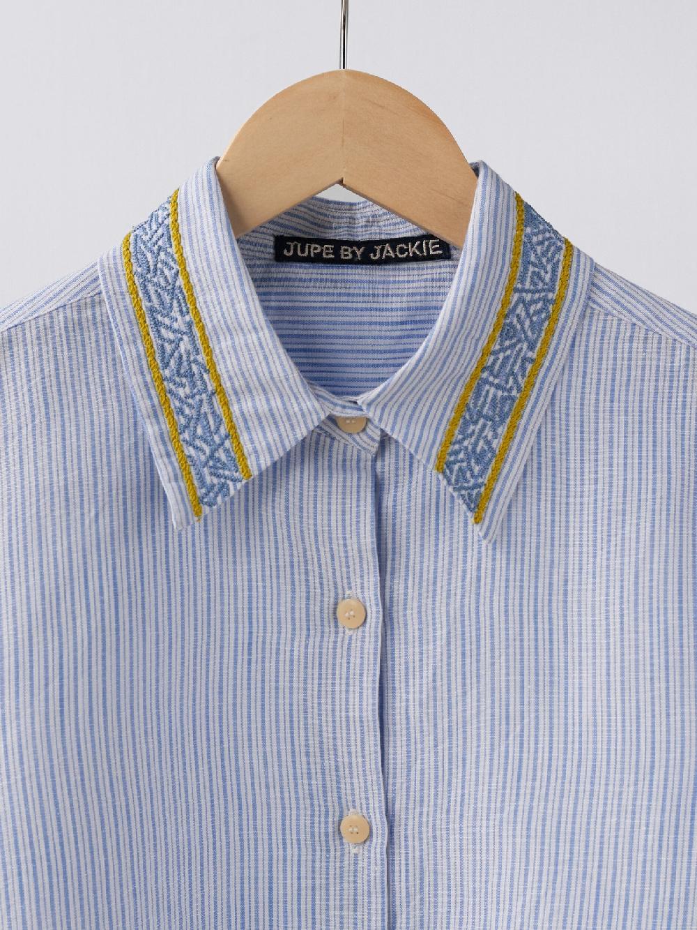 Jupe By Jackie Eero - Light Blue 100% Linen