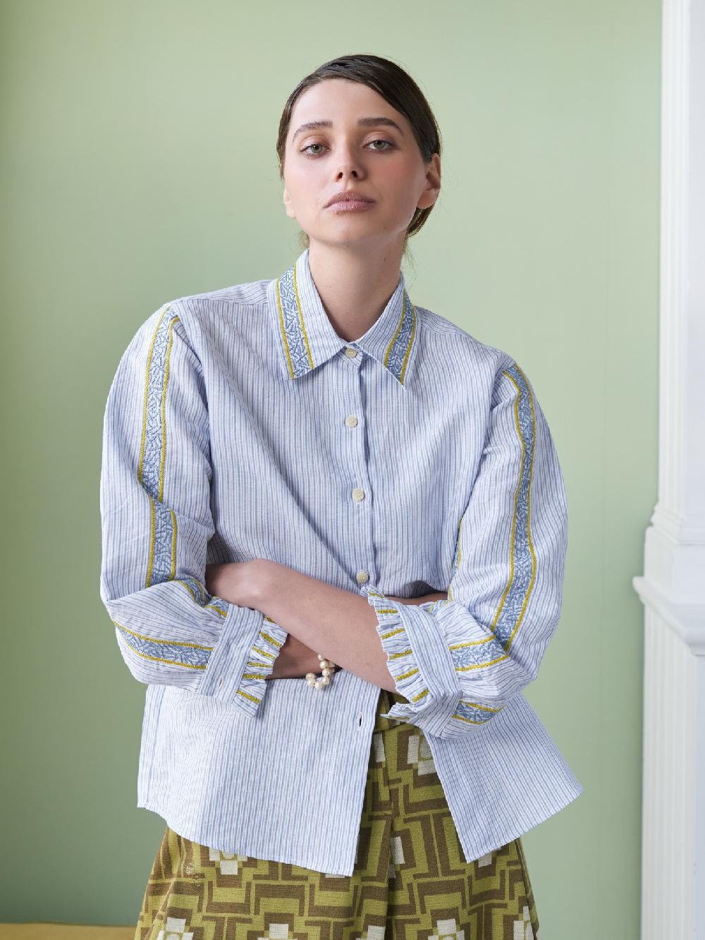 jupe by jackie Eero - Light Blue 100% linen