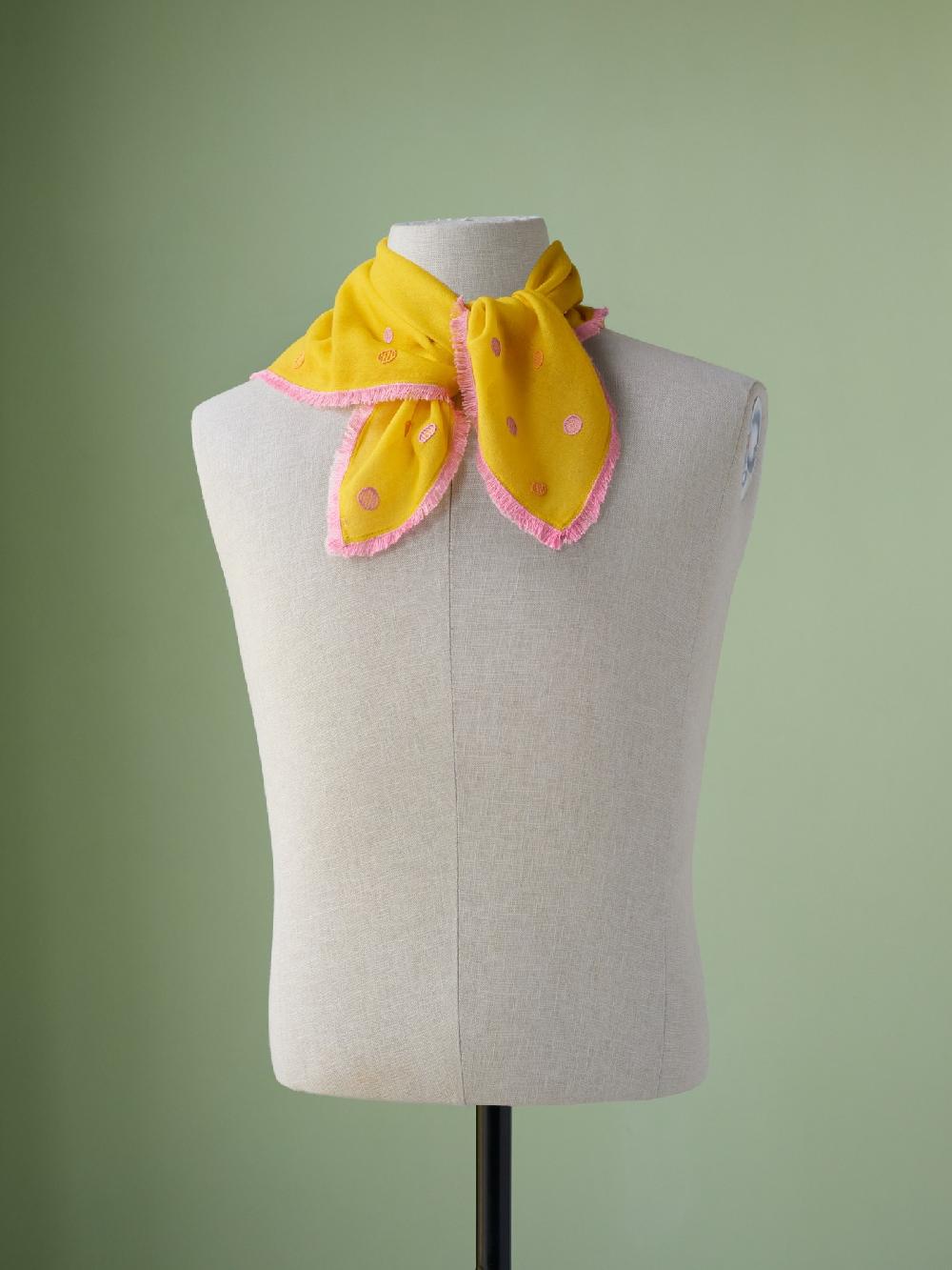 jupe by jackie Eggy - Yellow light wool Scarfs
