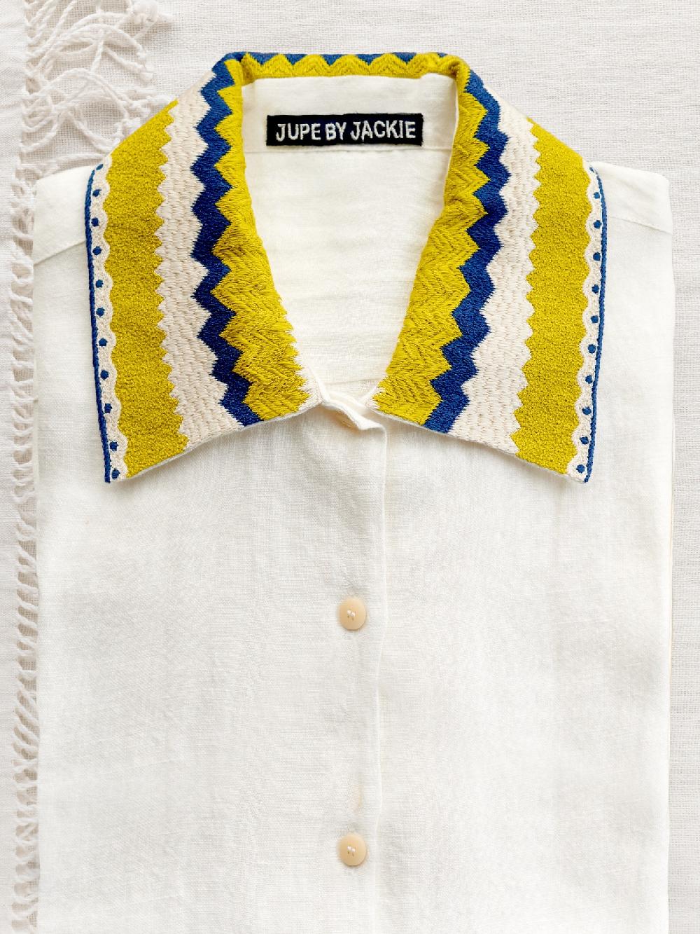 Jupe By Jackie Eileen - Cream 100% Linen