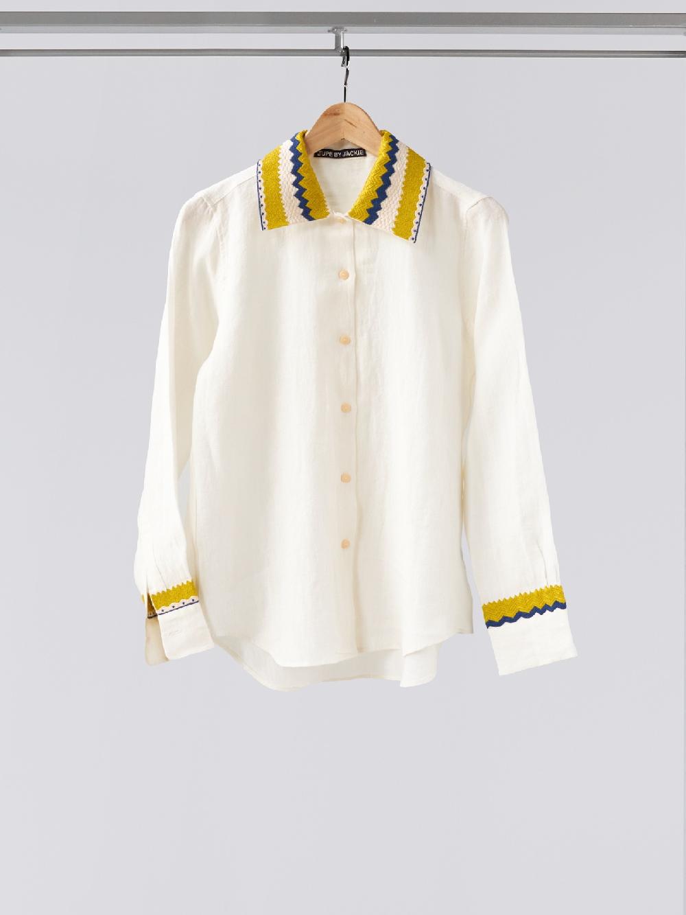 Jupe By Jackie Eileen - Cream 100% Linen