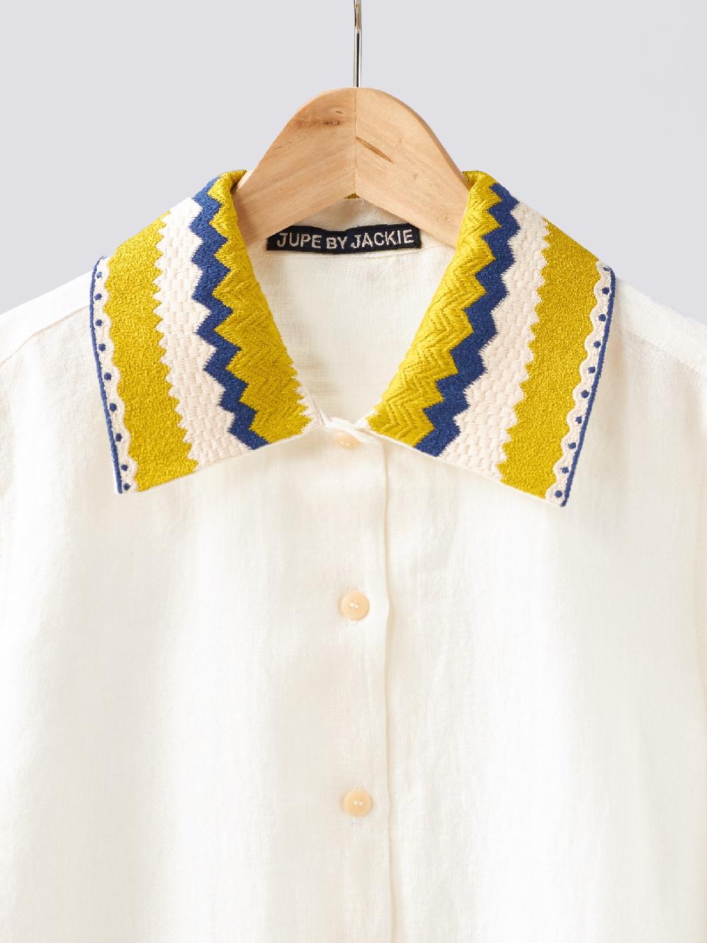 Jupe By Jackie Eileen - Cream 100% Linen