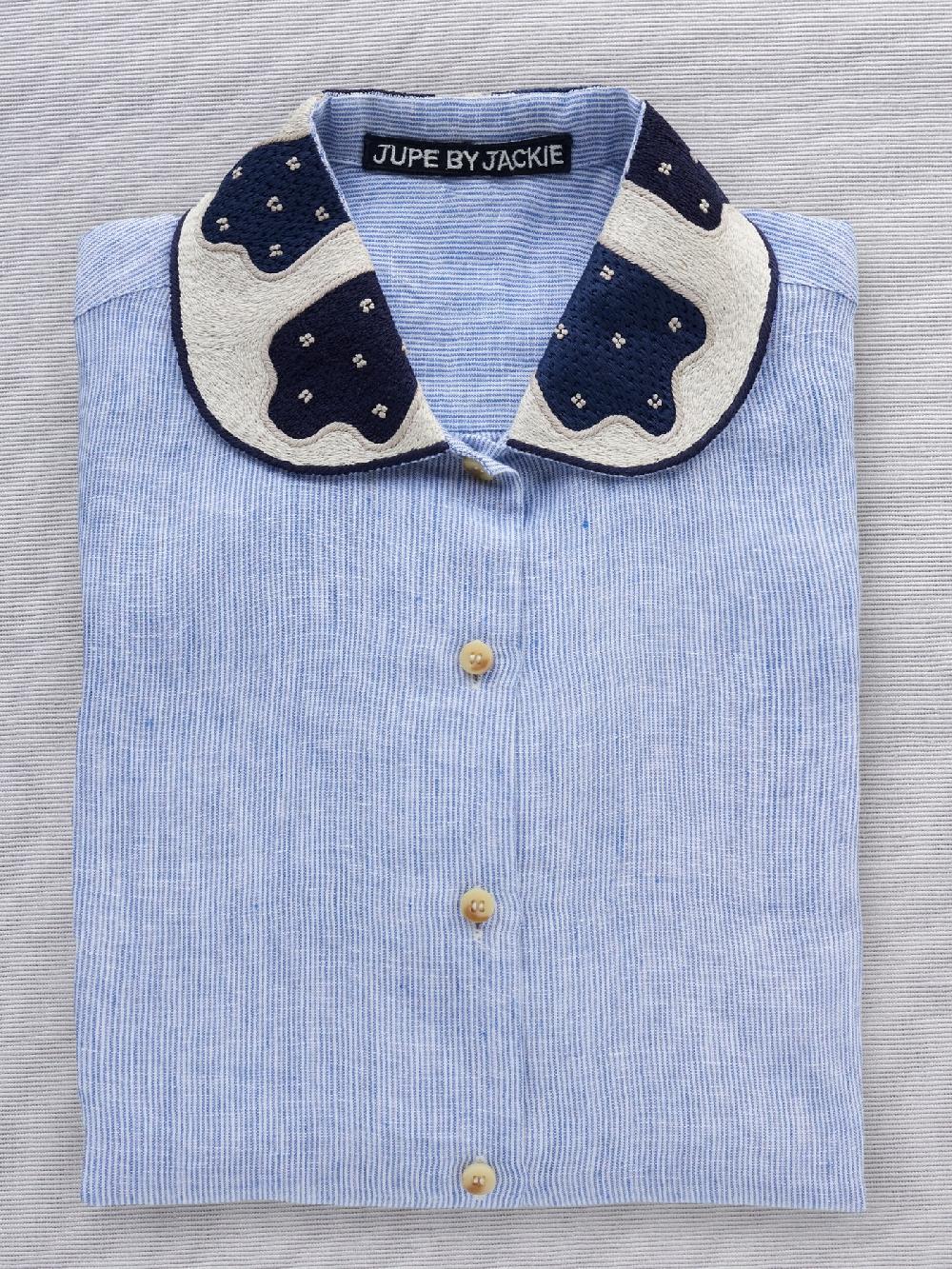 Jupe By Jackie Elena - Blue 100% Linen