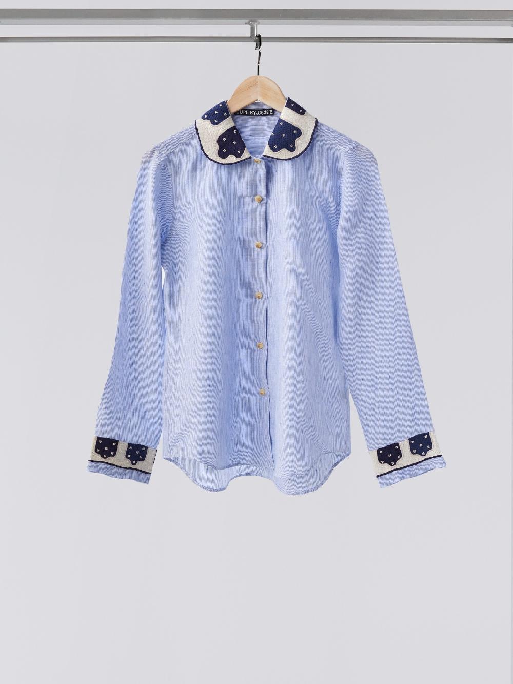 jupe by jackie Elena - Blue 100% linen