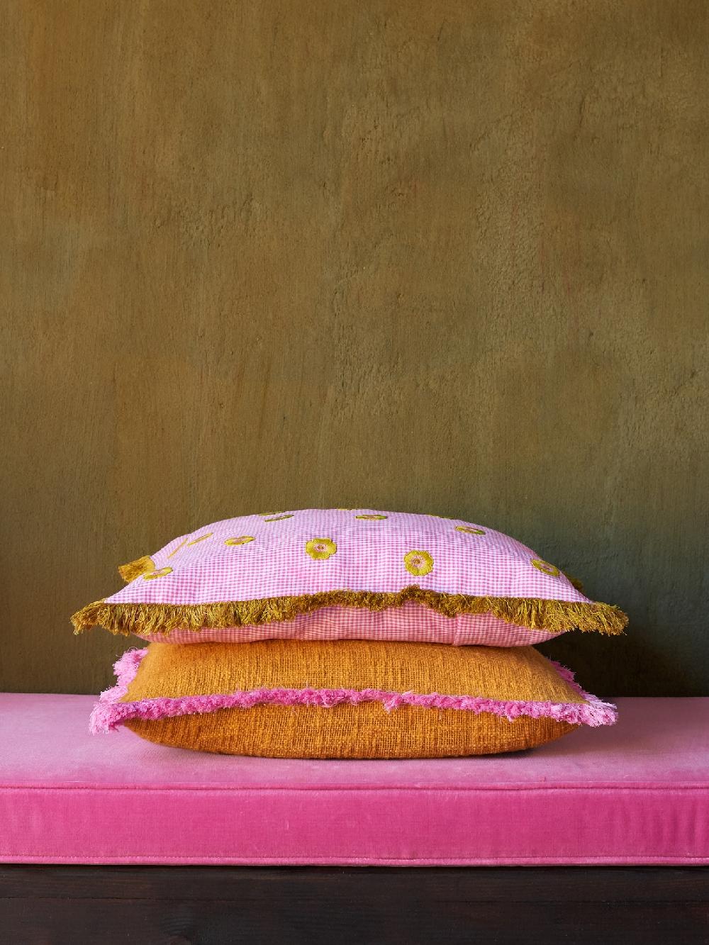 jupe by jackie Emmici - Pink 100% linen Floral