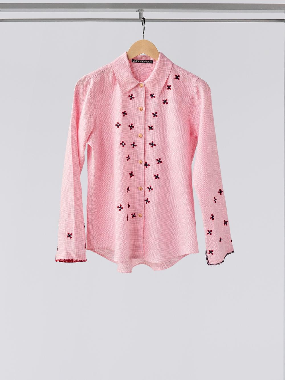 jupe by jackie Eutrema - Pink 100% linen Point