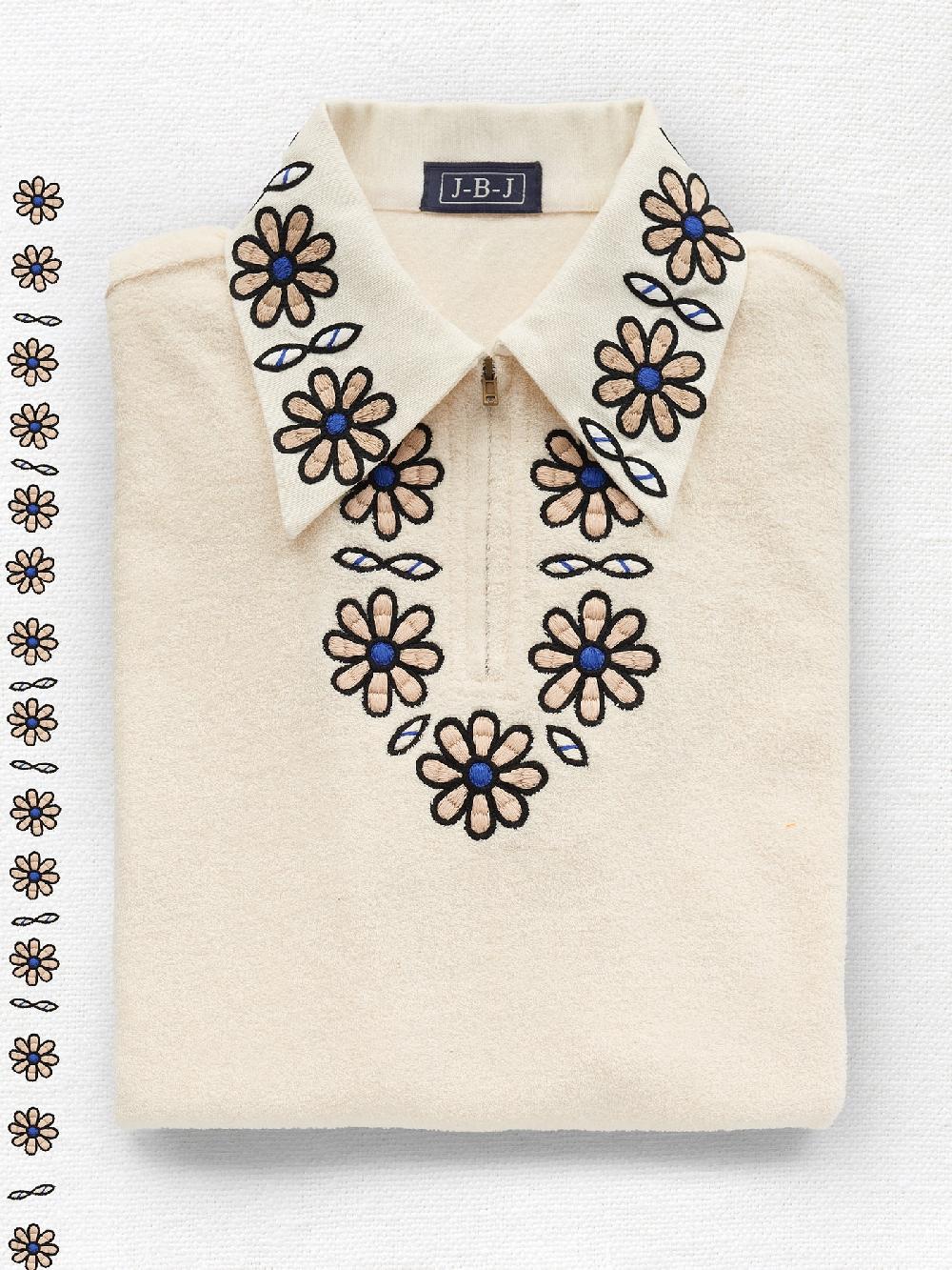 jupe by jackie Fargo - Cream 100% cotton Point