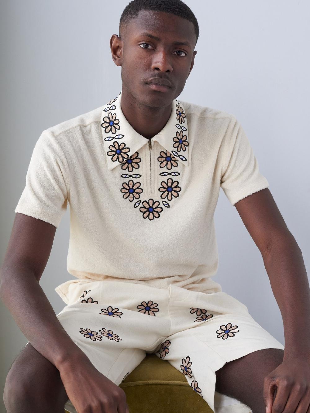 jupe by jackie Fargo M - Cream 100% cotton