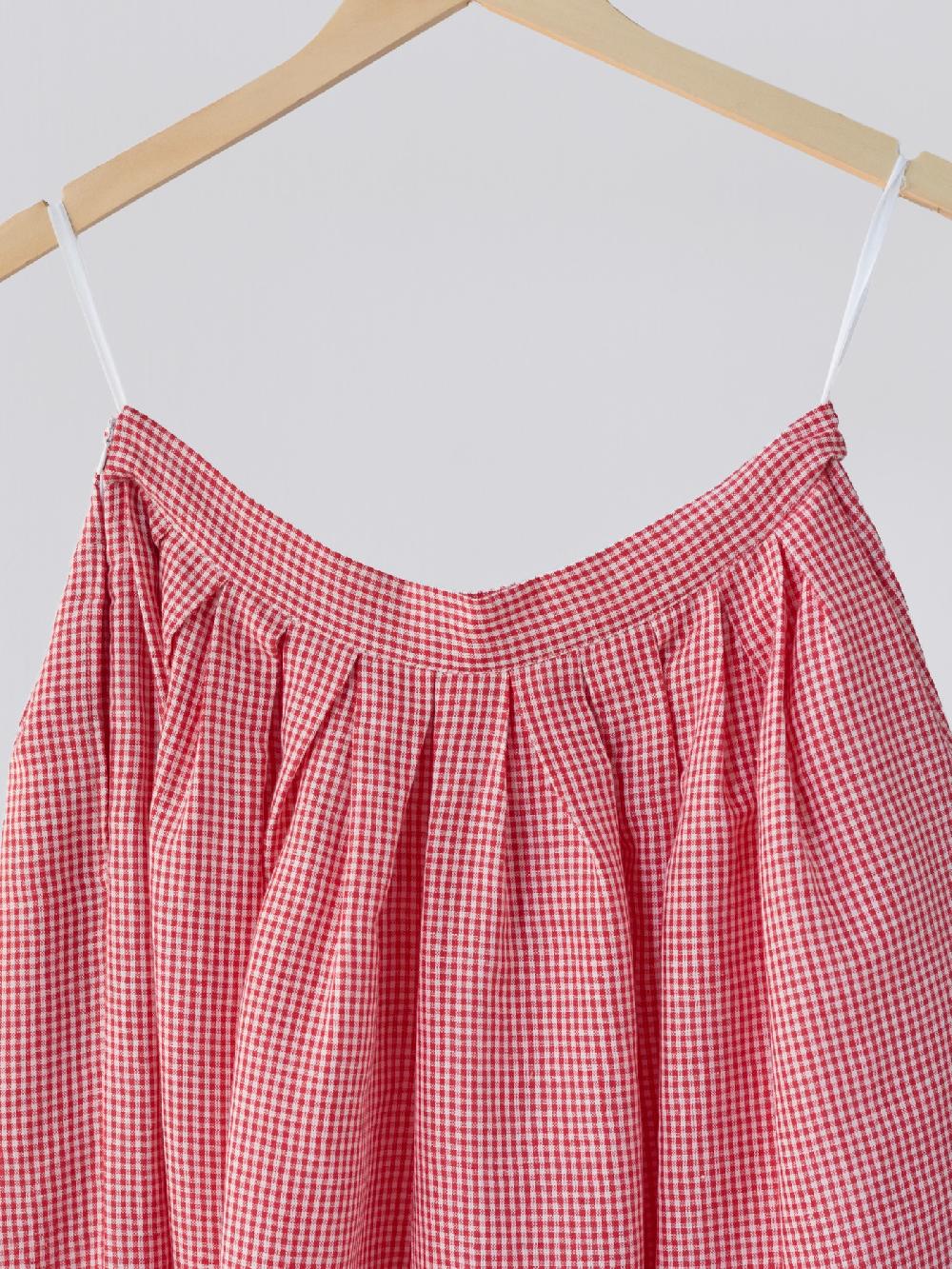 Jupe By Jackie Fitch - Red 100% Linen