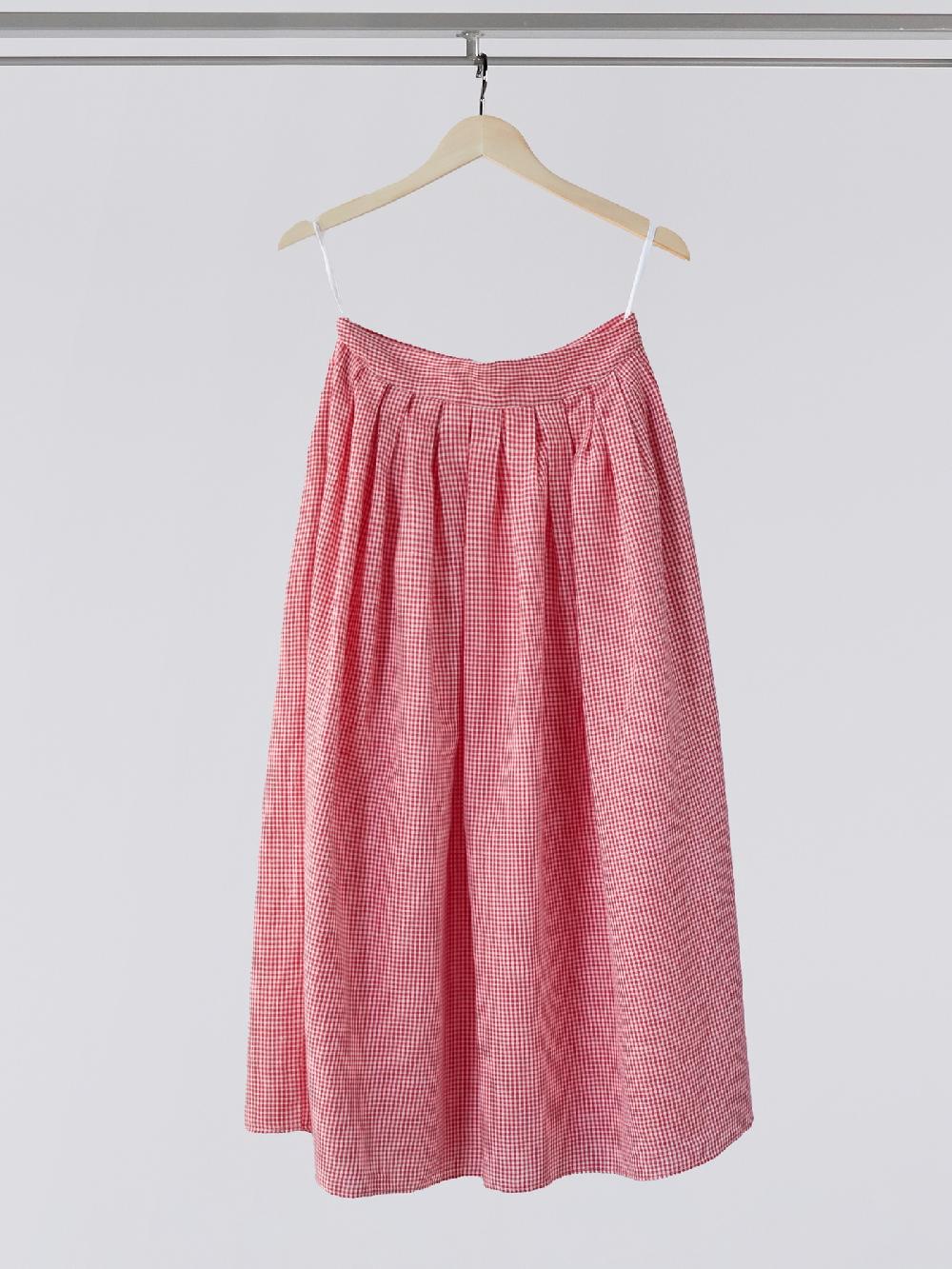 jupe by jackie Fitch - Red 100% linen