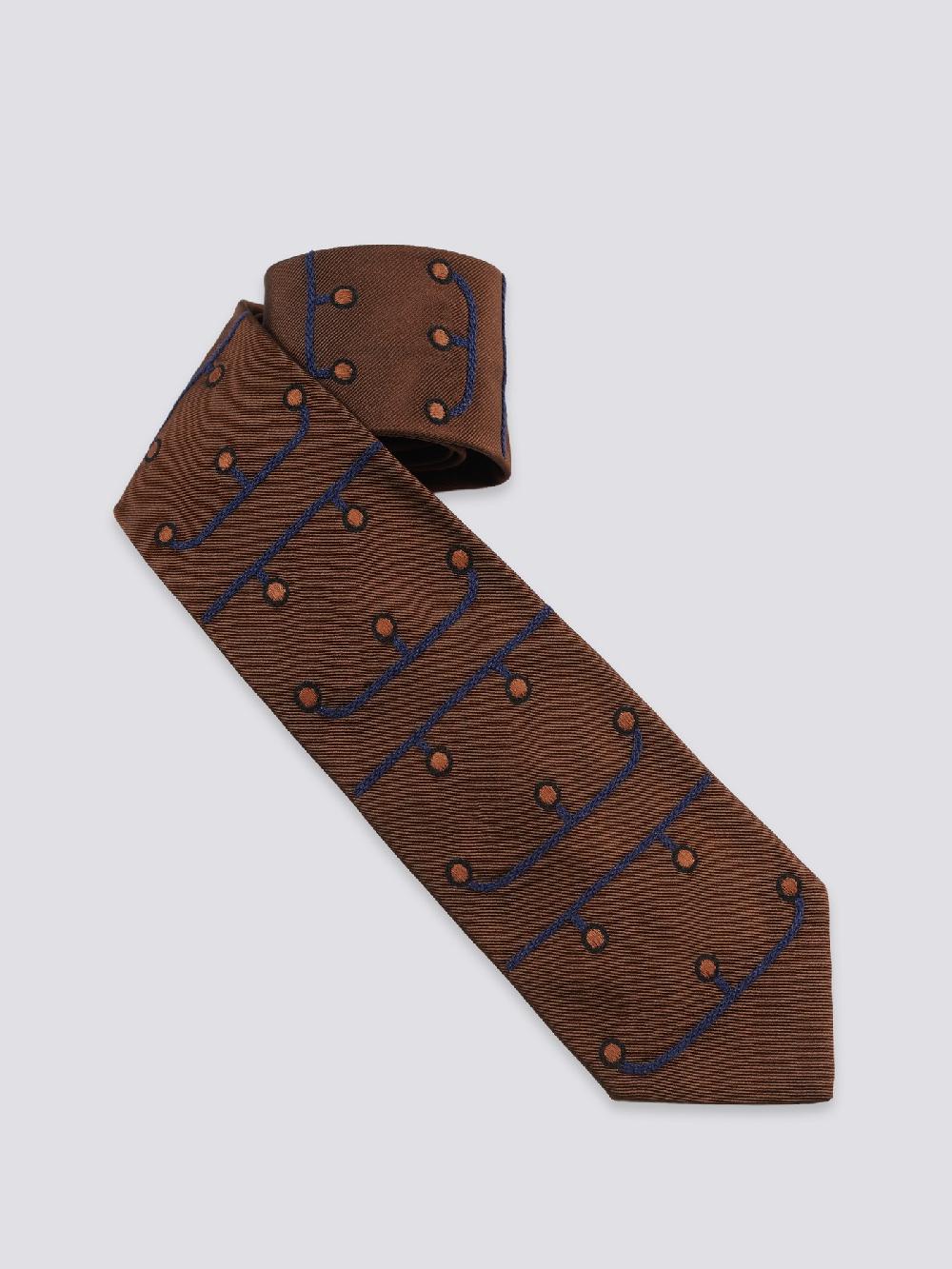 Jupe By Jackie Folsom - Brown 100% Silk