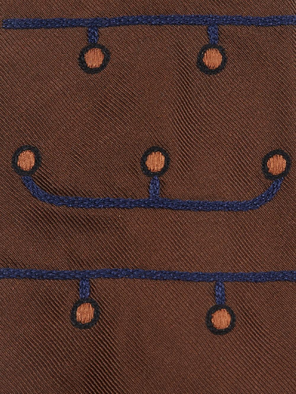 Jupe By Jackie Folsom - Brown 100% Silk