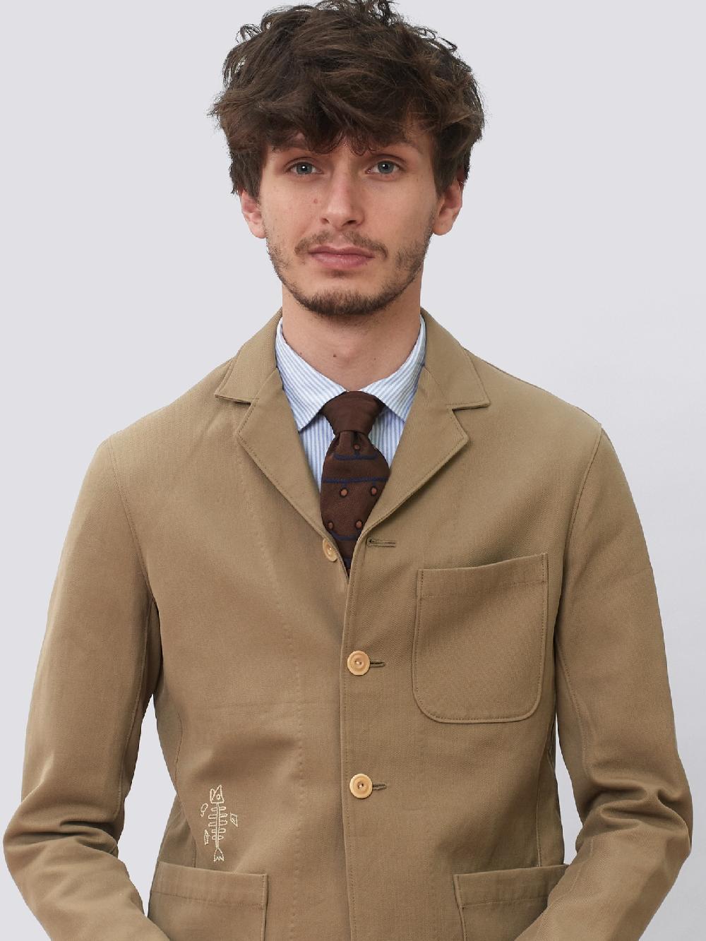 jupe by jackie Folsom - Brown 100% silk