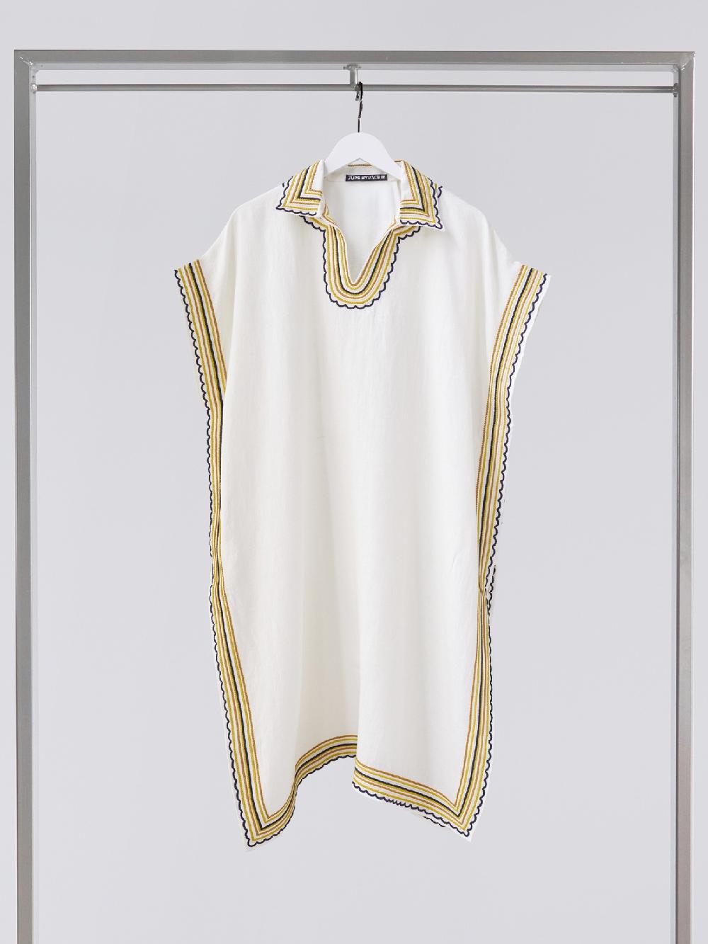 Jupe By Jackie Fosse - (Off) White 100% Linen Less