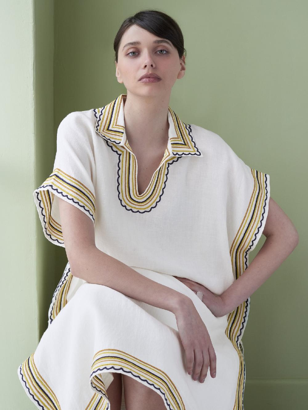 jupe by jackie Fosse - (Off) White 100% linen Less