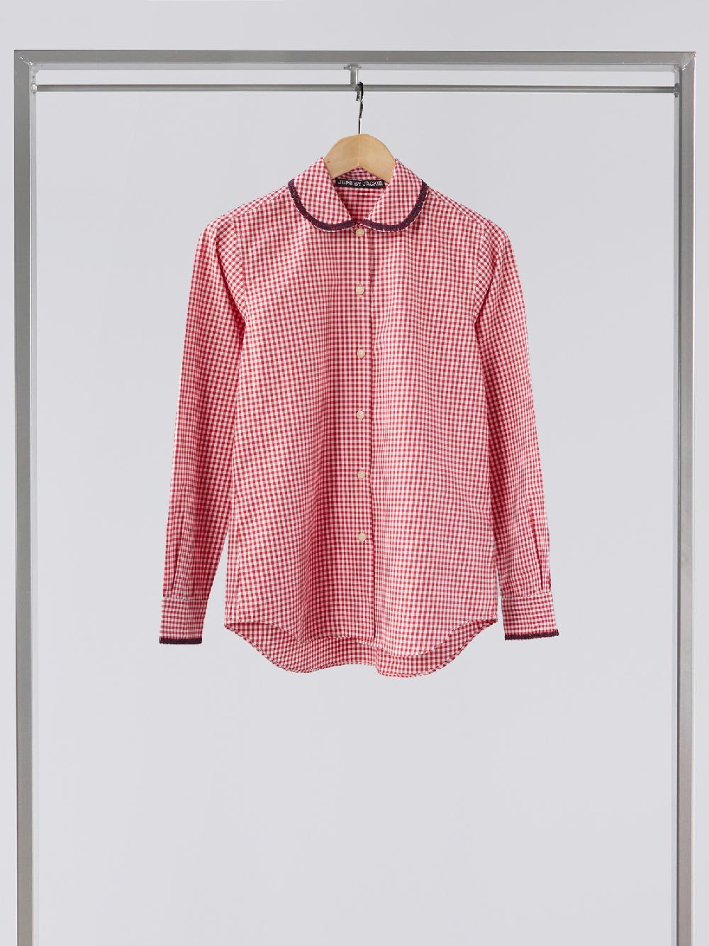 jupe by jackie Freda - Red 100% cotton