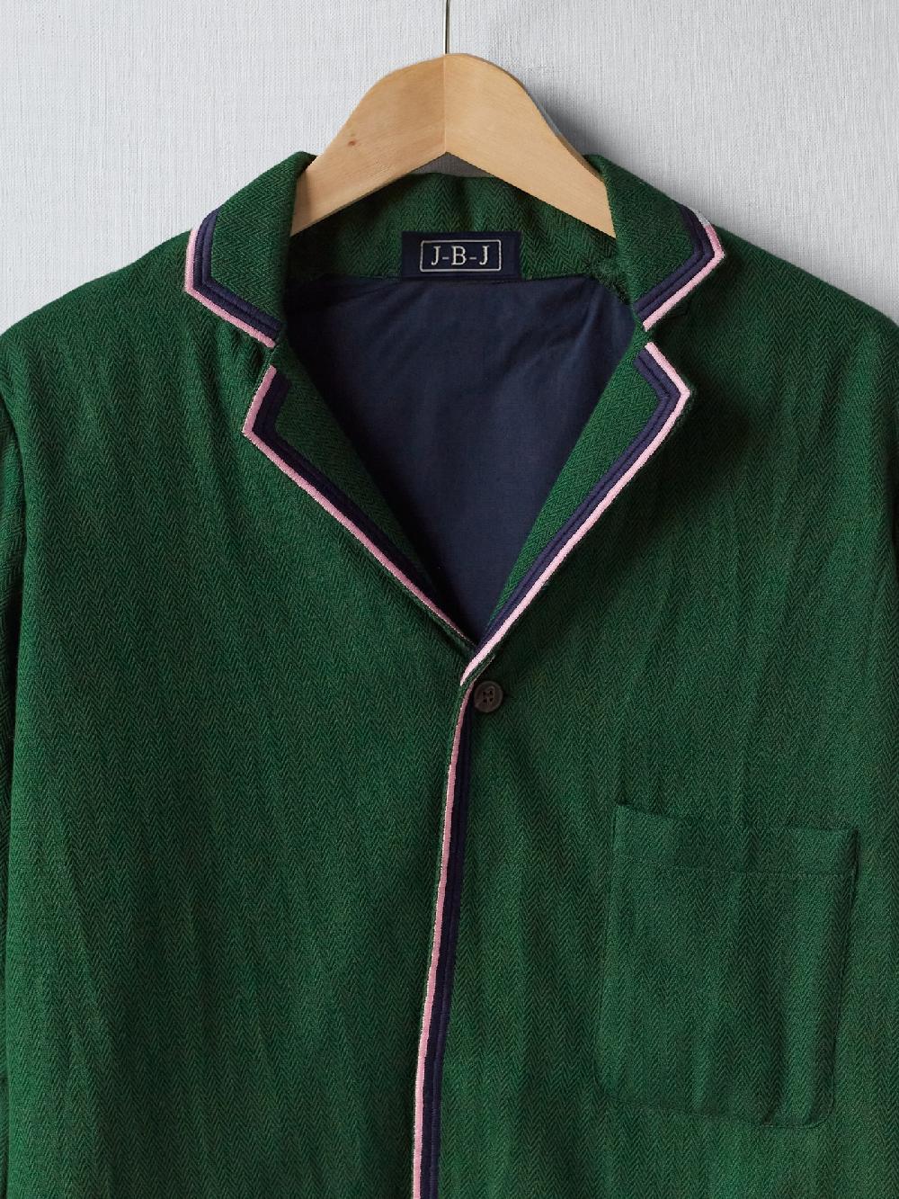 Jupe By Jackie Freeman - Green 62% Wool 38% Cotton