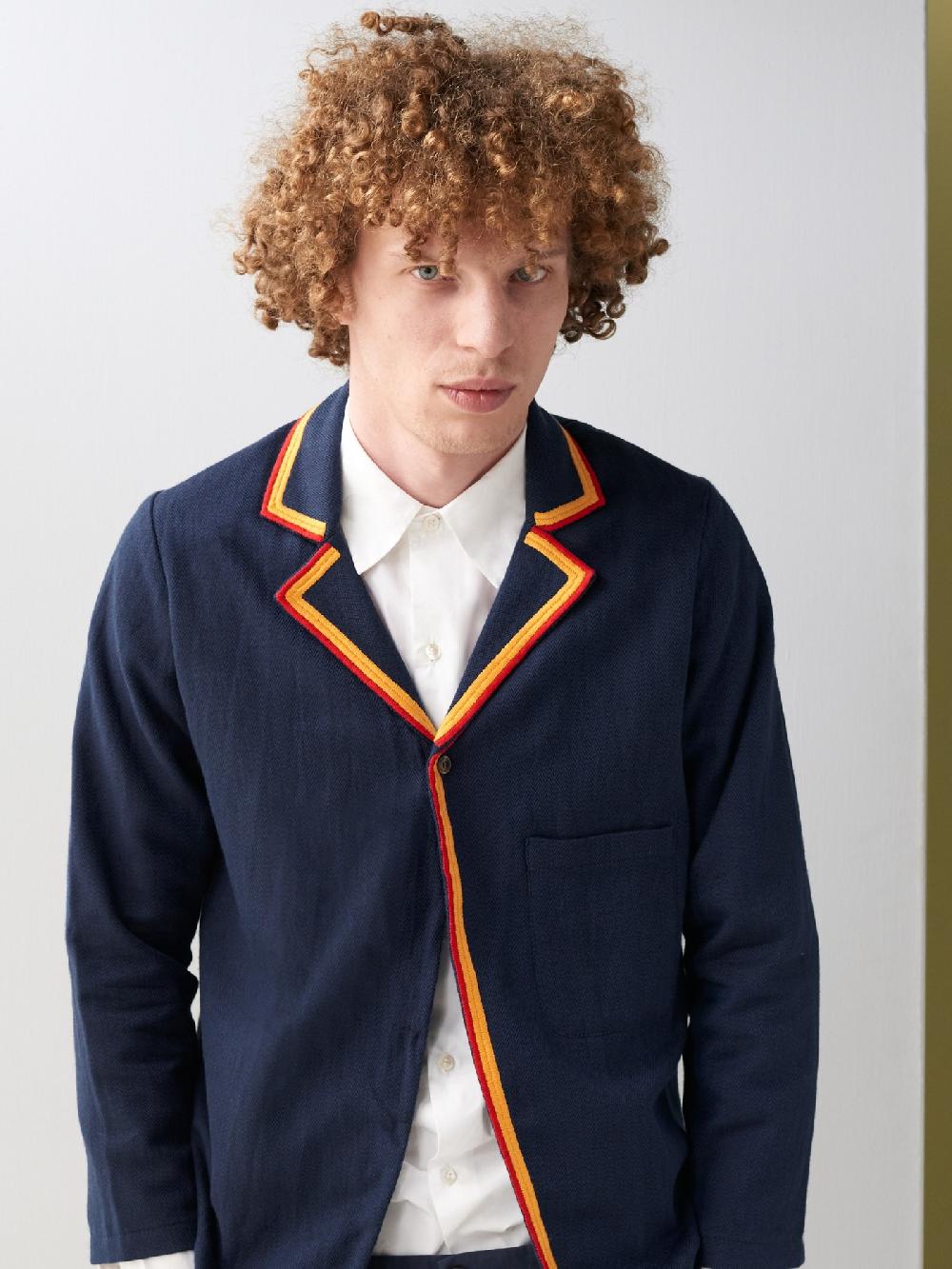 jupe by jackie Freeman Navy - Navy cotton wool blend