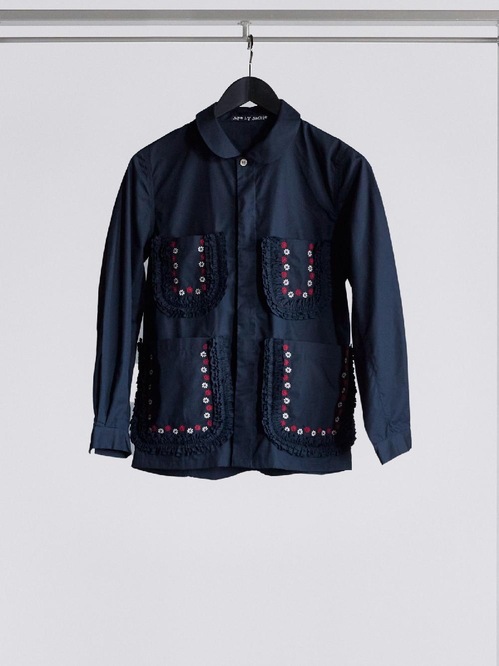 Jupe By Jackie Frey - Navy 100% Cotton Poplin More