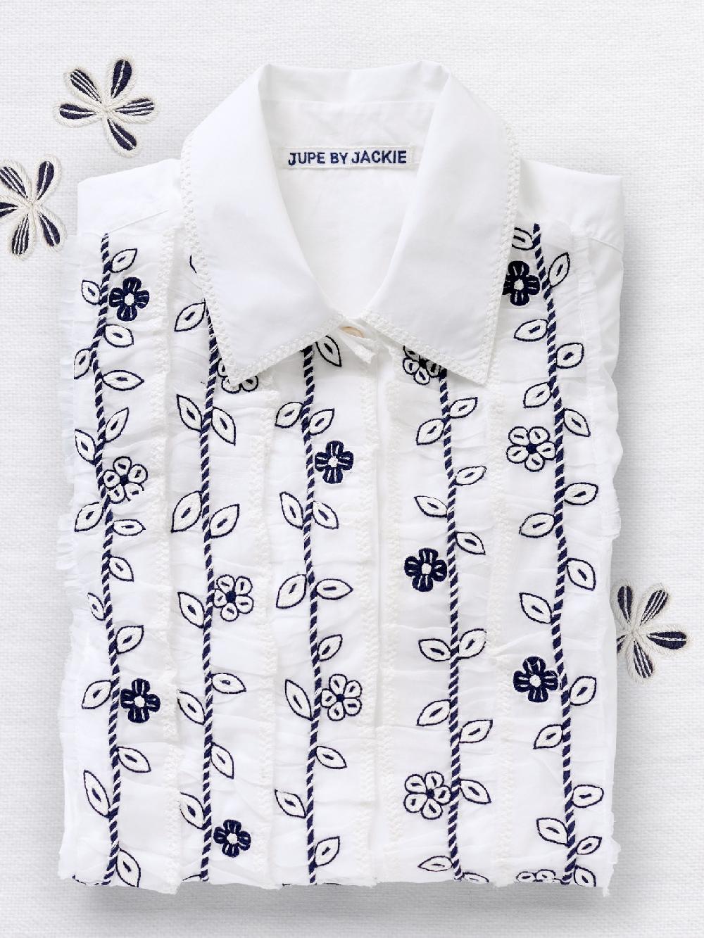 jupe by jackie Frieze - (Off) White 100% cotton poplin