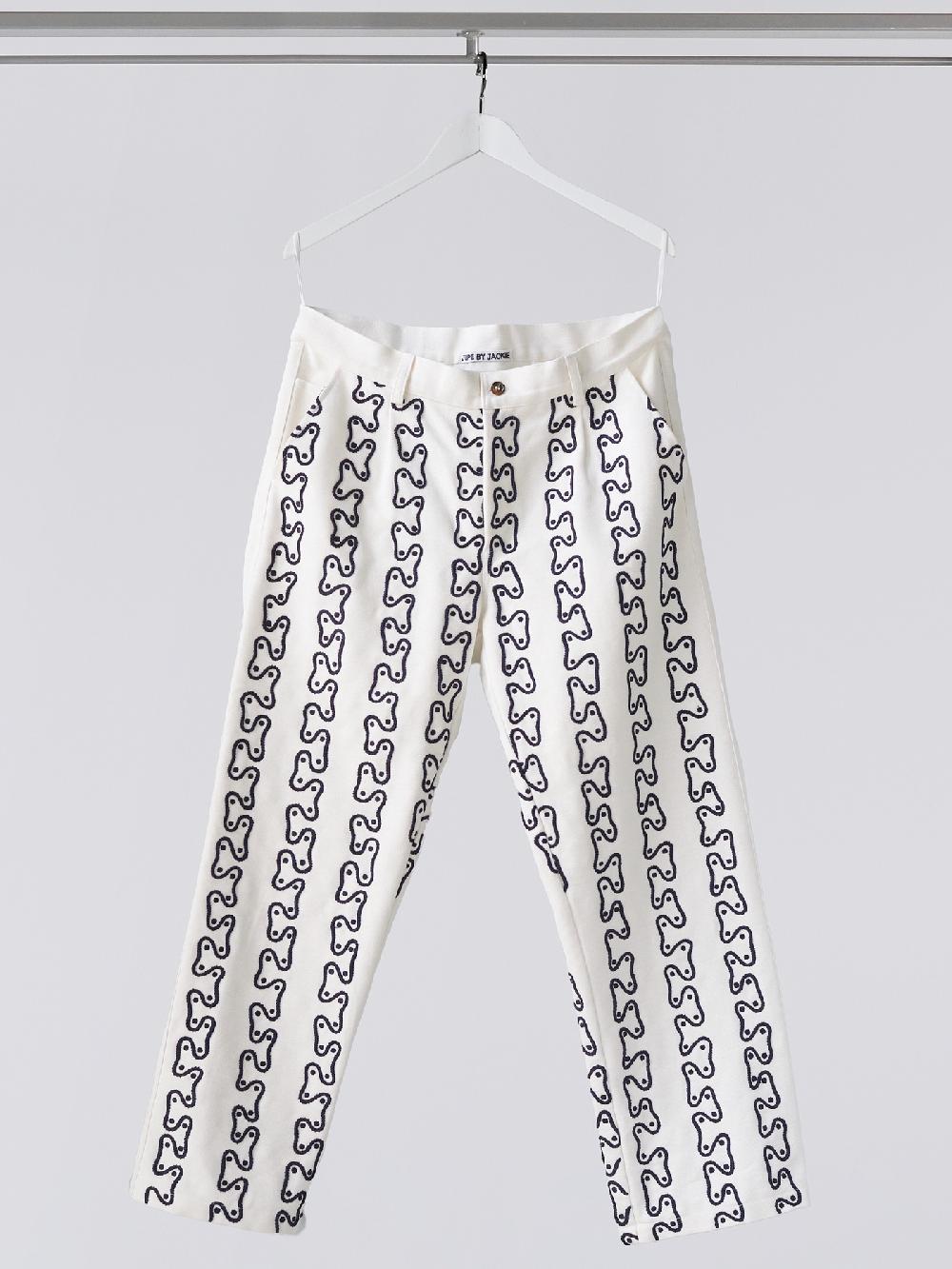 jupe by jackie Frizon - (Off) White 100% cotton Pants