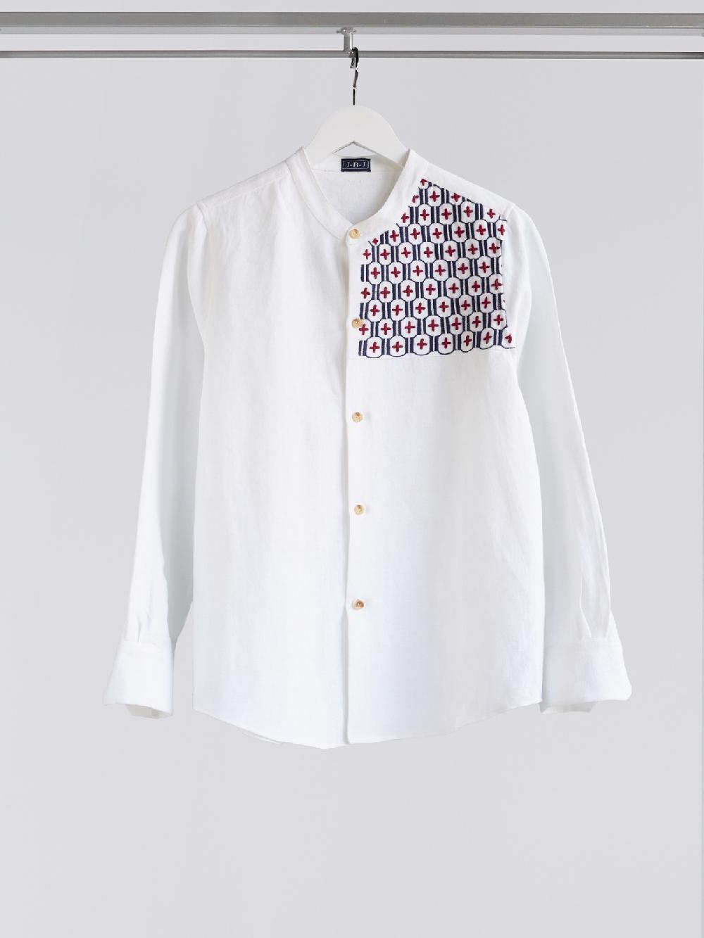 jupe by jackie Funk - (Off) White cotton linen blend