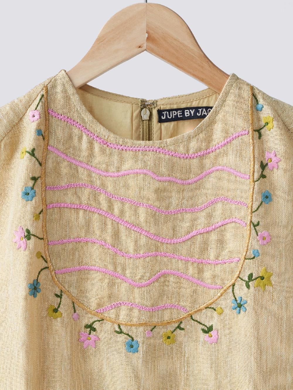 Jupe By Jackie Gae - Yellow 100% Linen