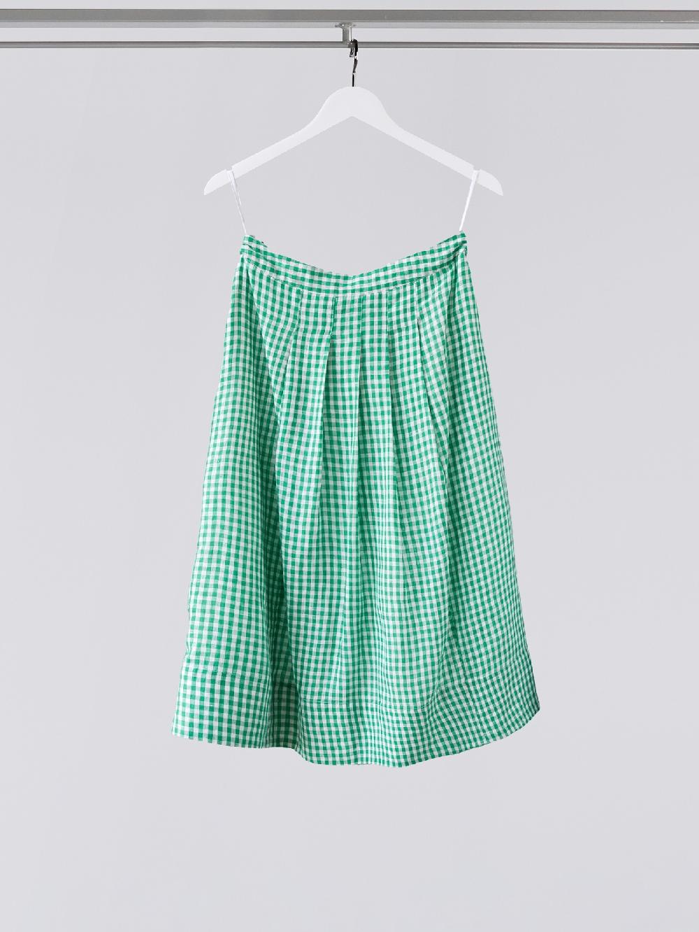 jupe by jackie Galle - Green 100% linen