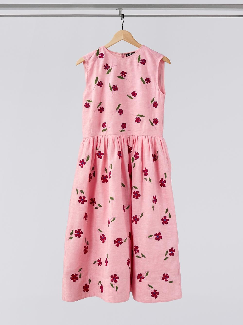 jupe by jackie Gemma - Pink 100% linen Dresses