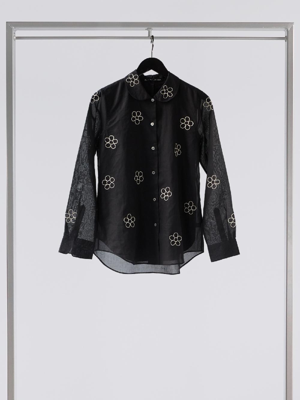 Jupe By Jackie Giardino - Black 100% Cotton Voile