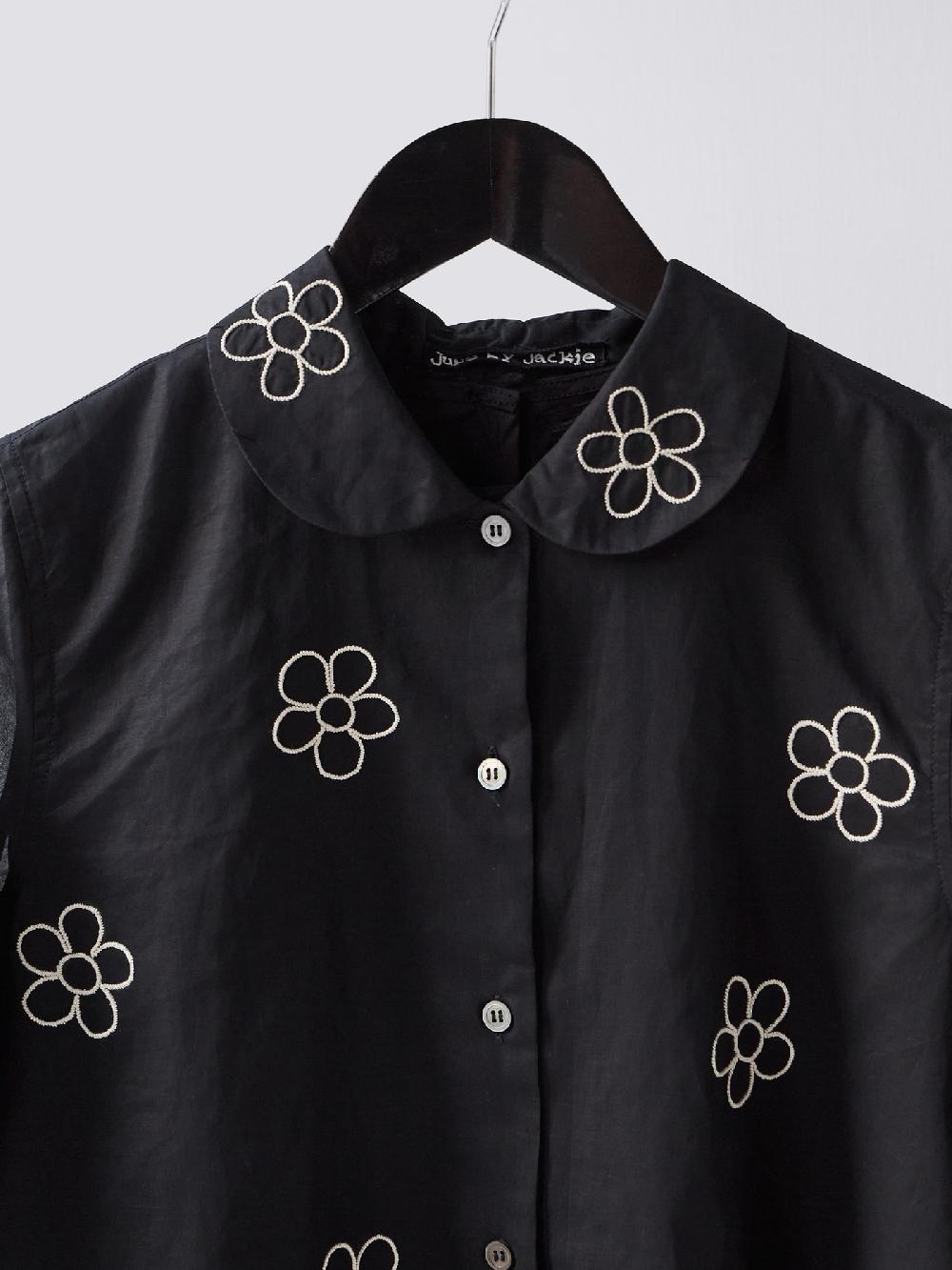 Jupe By Jackie Giardino - Black 100% Cotton Voile