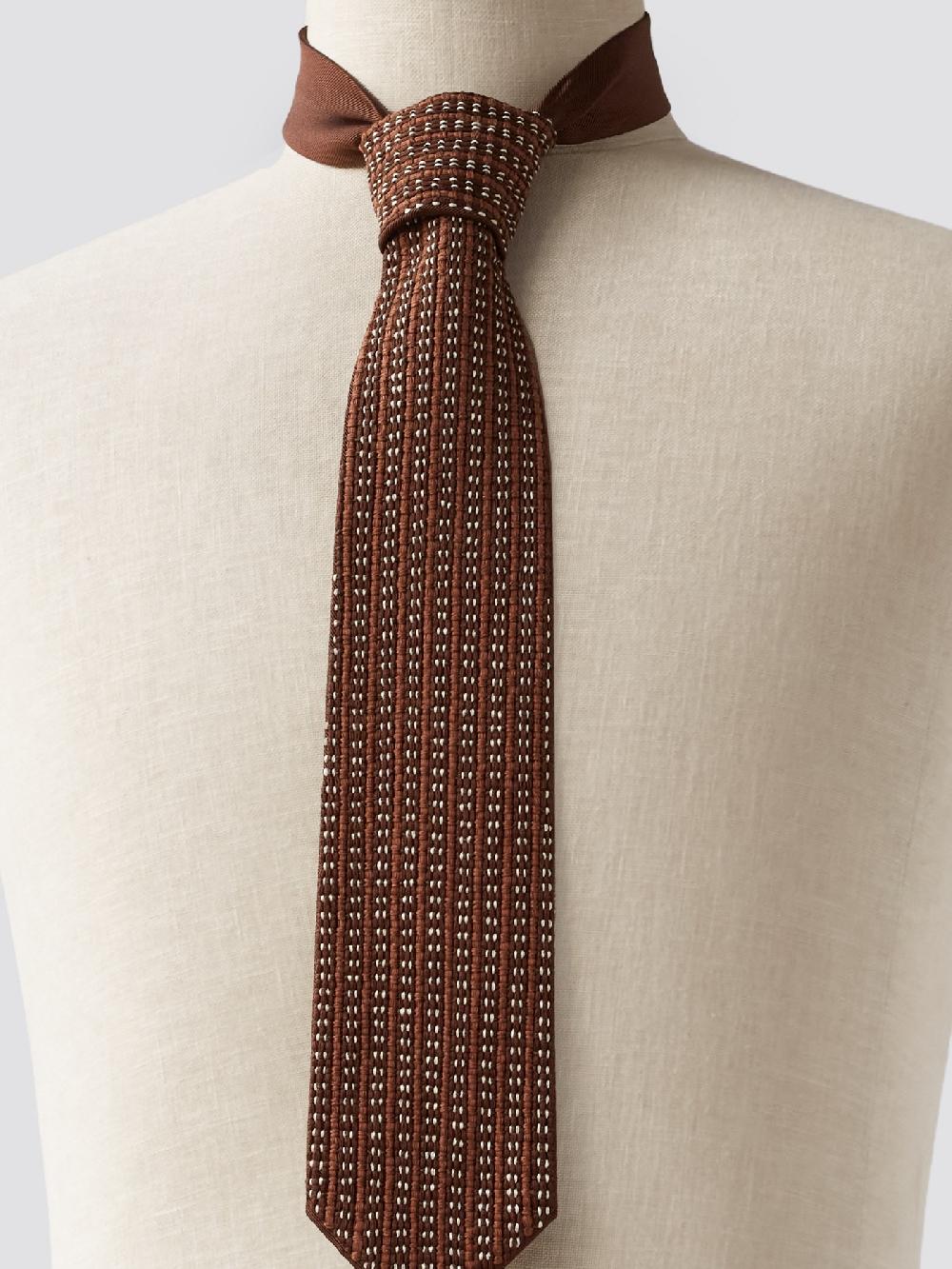 Jupe By Jackie Gilbert - Brown 100% Silk