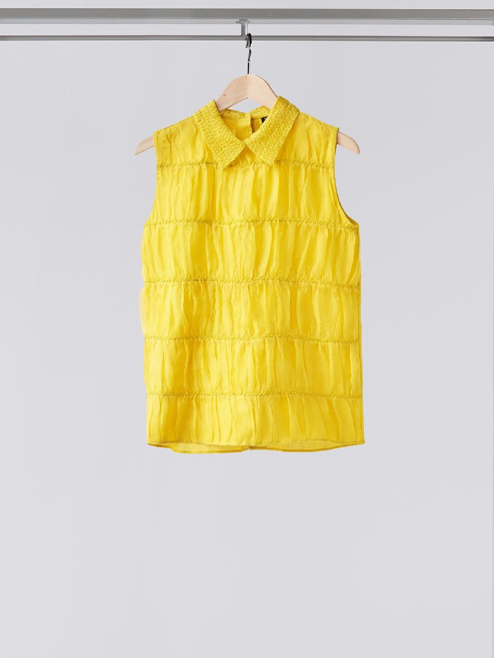 Jupe By Jackie Glimcher - Yellow 100% Silk