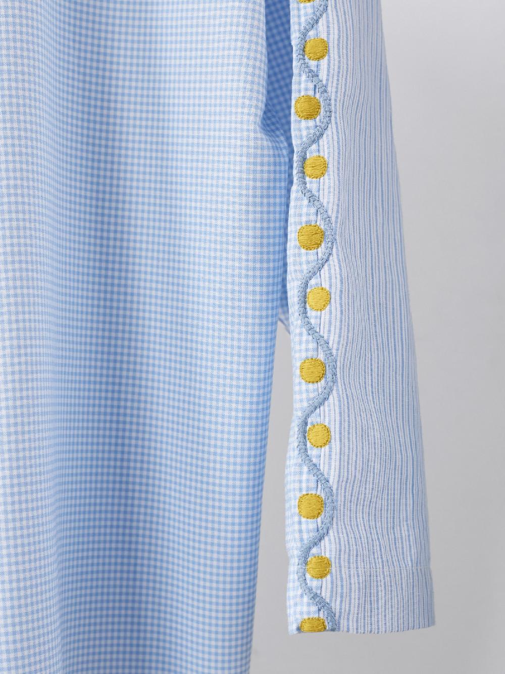 Jupe By Jackie Goyu - Light Blue 100% Cotton