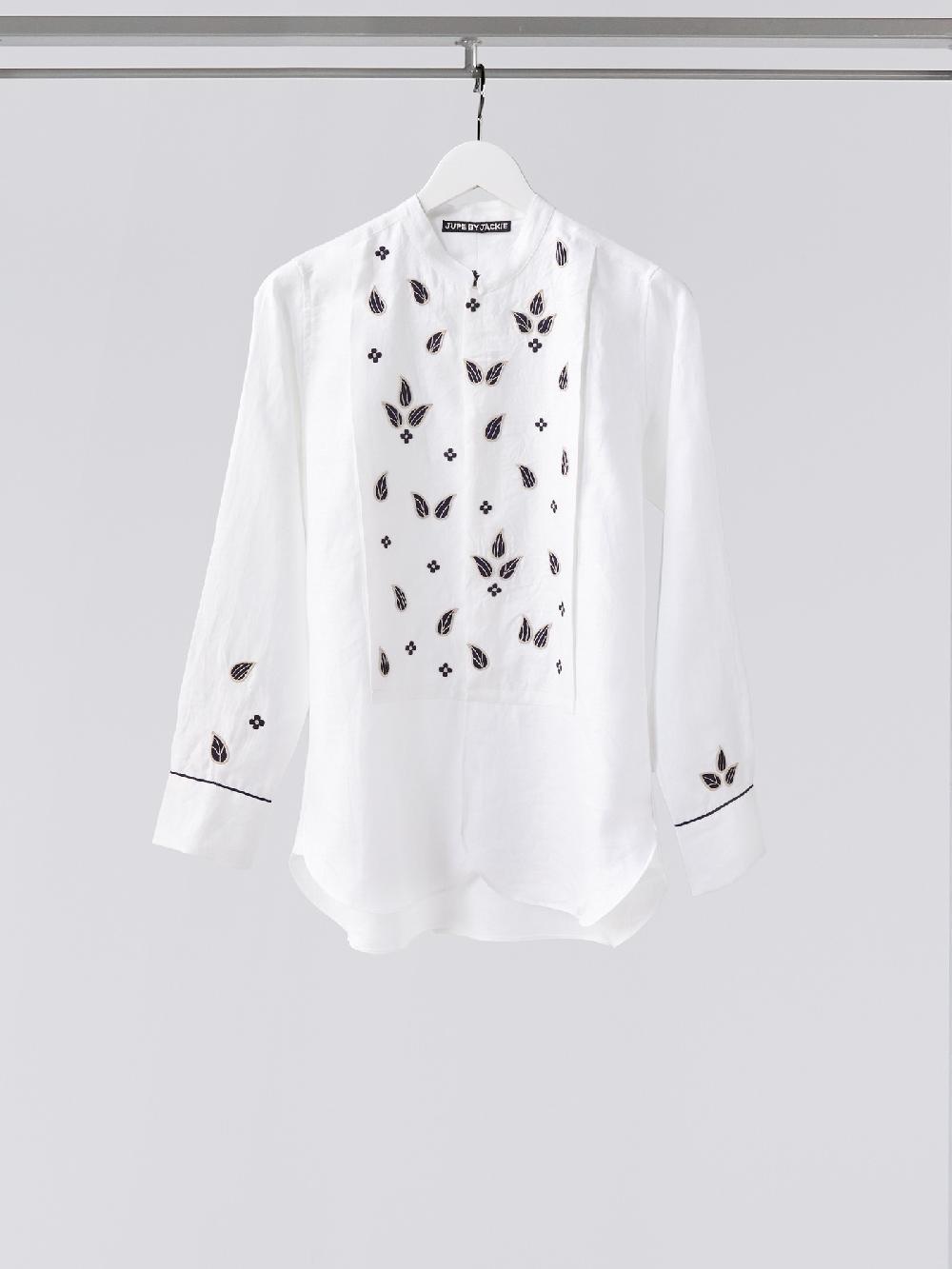 jupe by jackie Grains Sh - (Off) White 100% linen