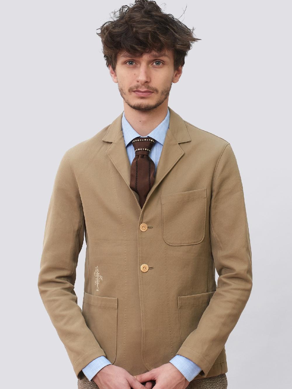 jupe by jackie Harrison - Brown 100% silk