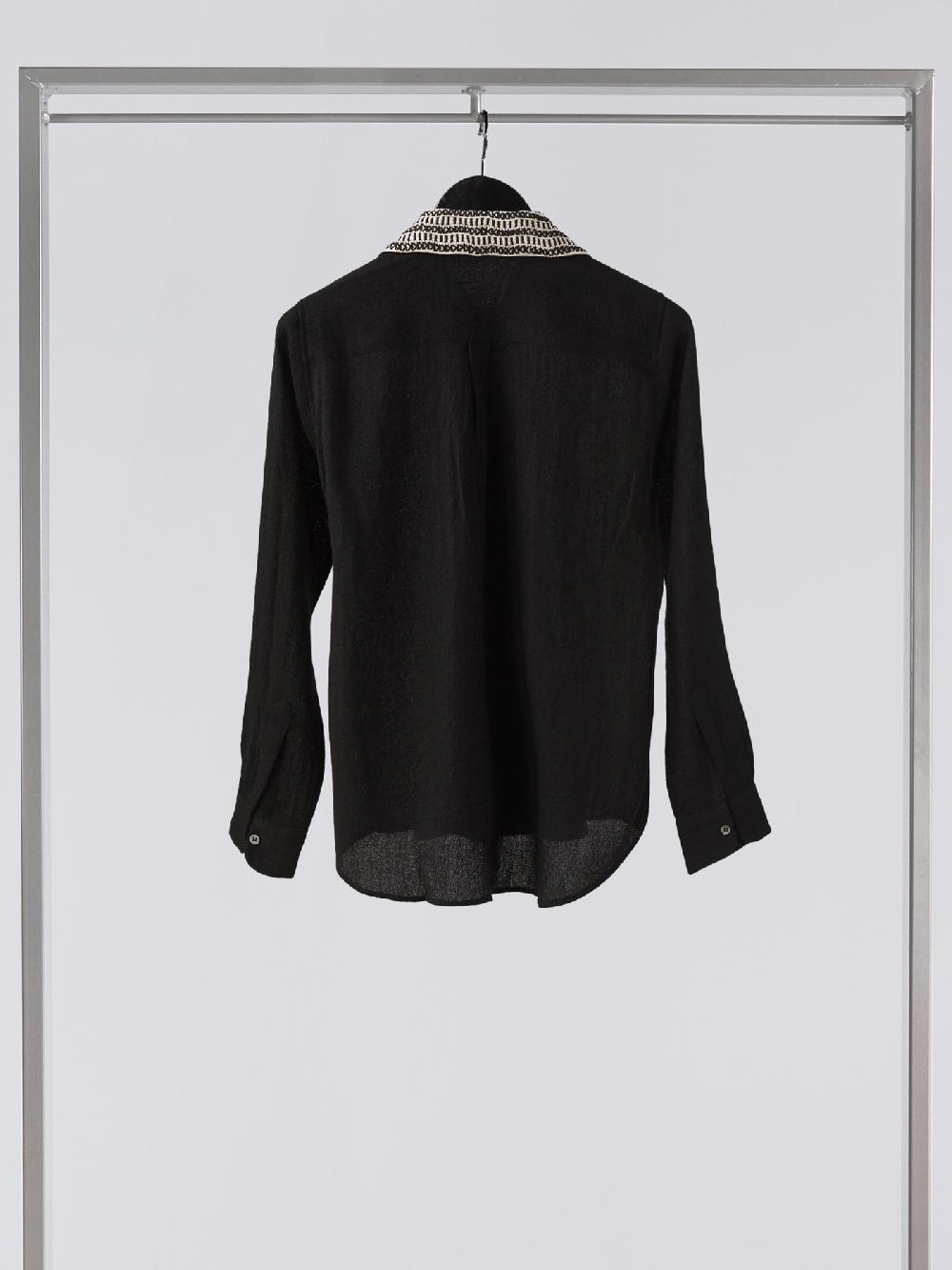 Jupe By Jackie Heal - Black 100% Wool Tops+Shirts