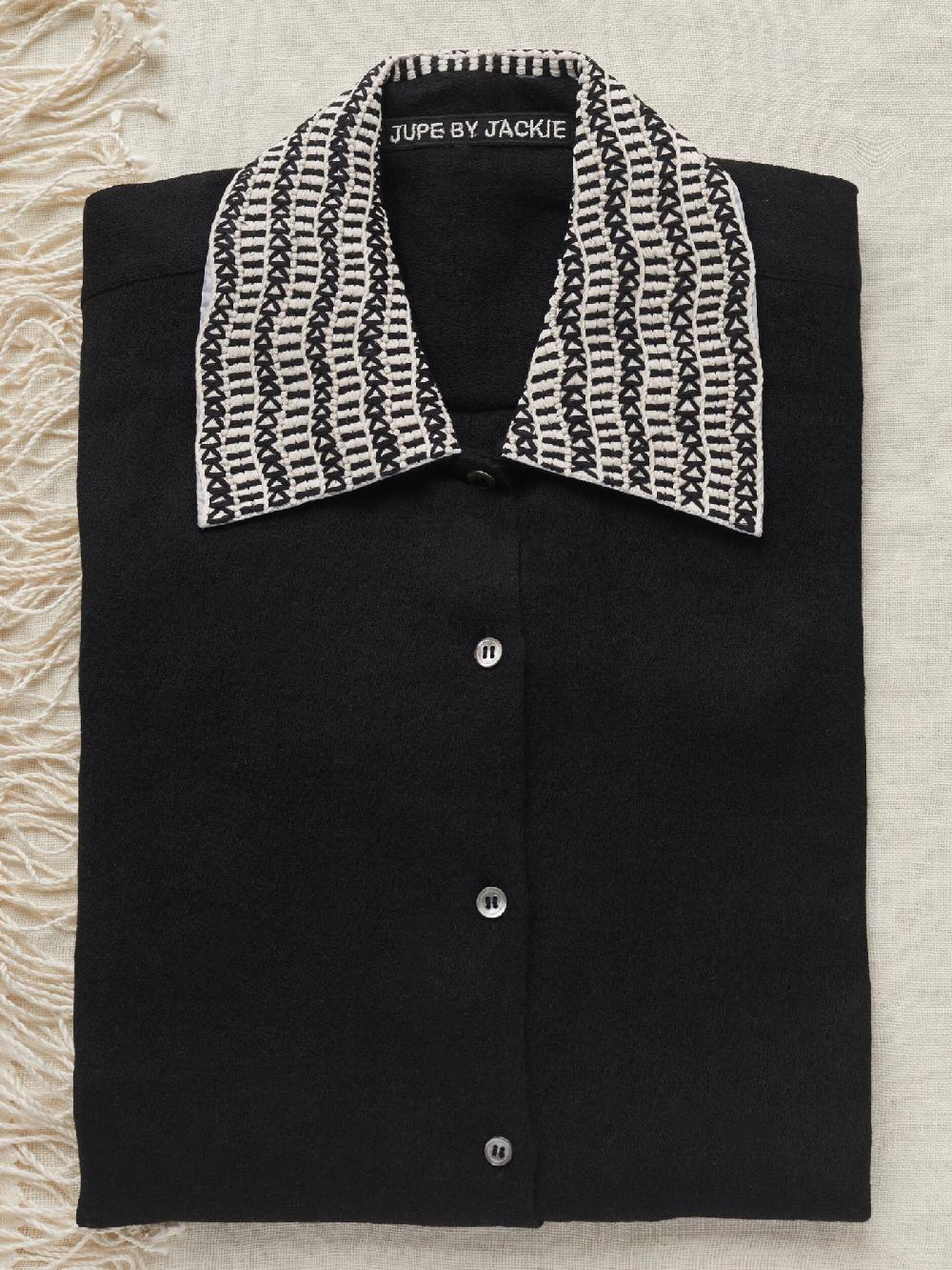 jupe by jackie Heal - Black 100% wool Tops+Shirts