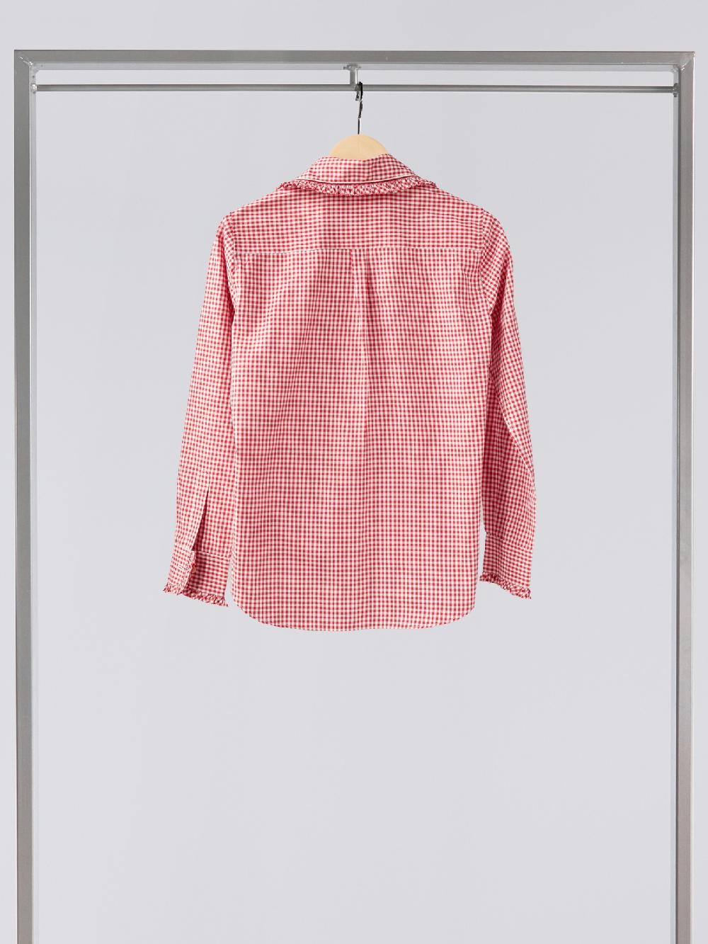 Jupe By Jackie Heffron Red Checks - 100% Cotton