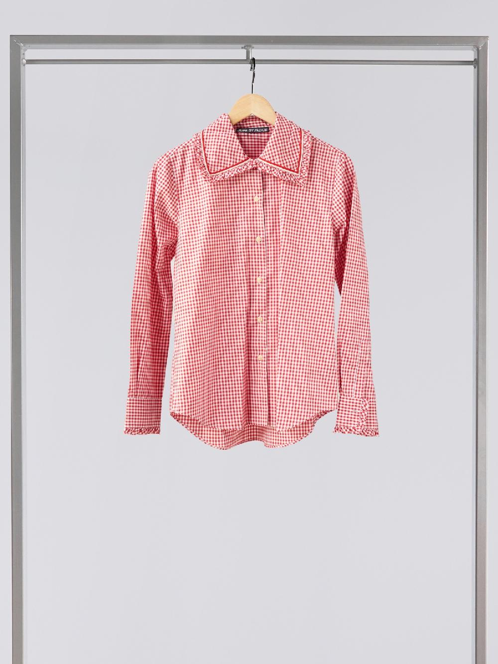 jupe by jackie Heffron Red Checks - 100% cotton